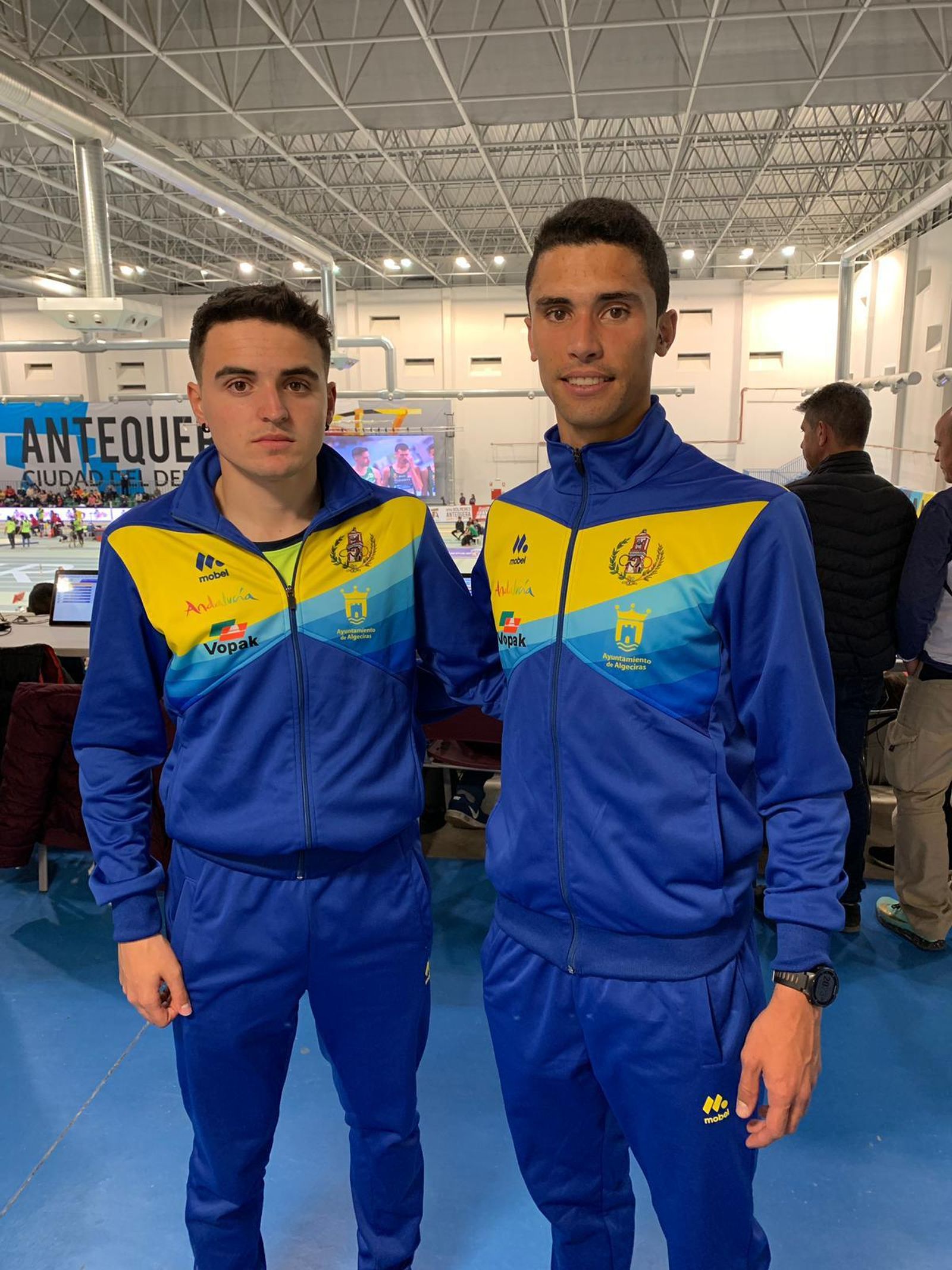 Montalvo y Toledo, en la pista de Antequera.