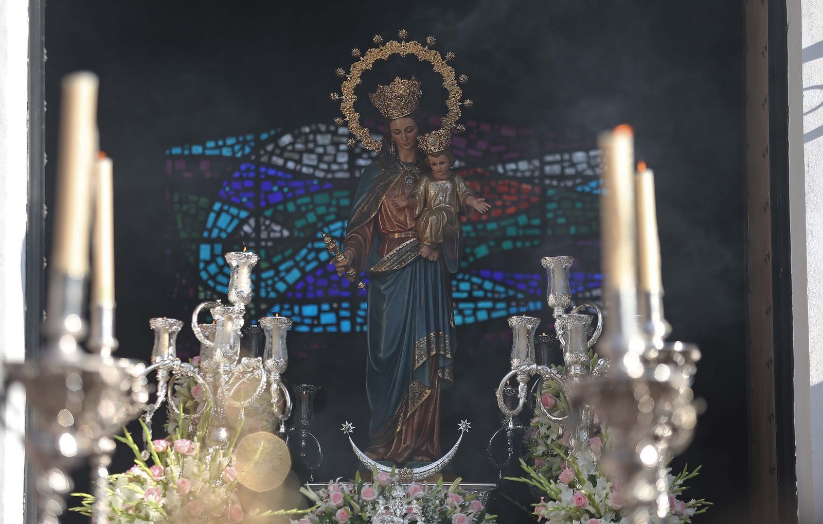 Fotos de la procesión de María Auxiliadora en Algeciras