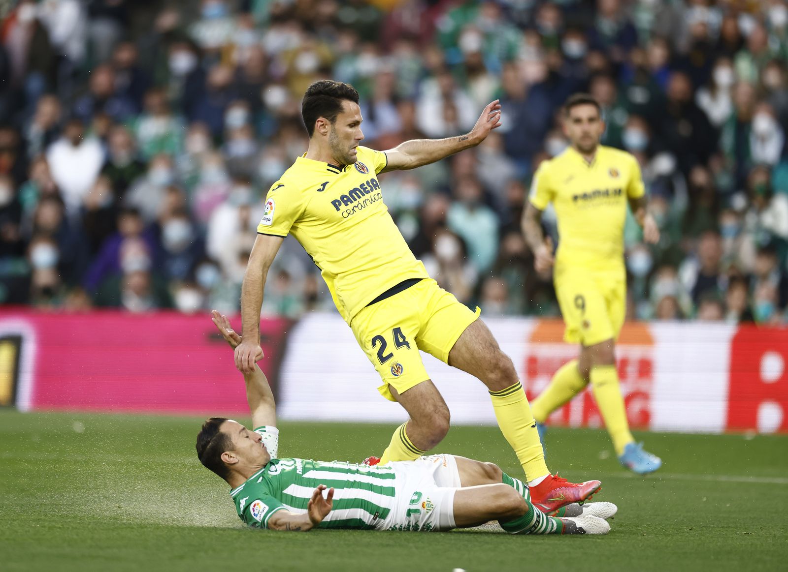 Las imágenes del Betis-Villarreal