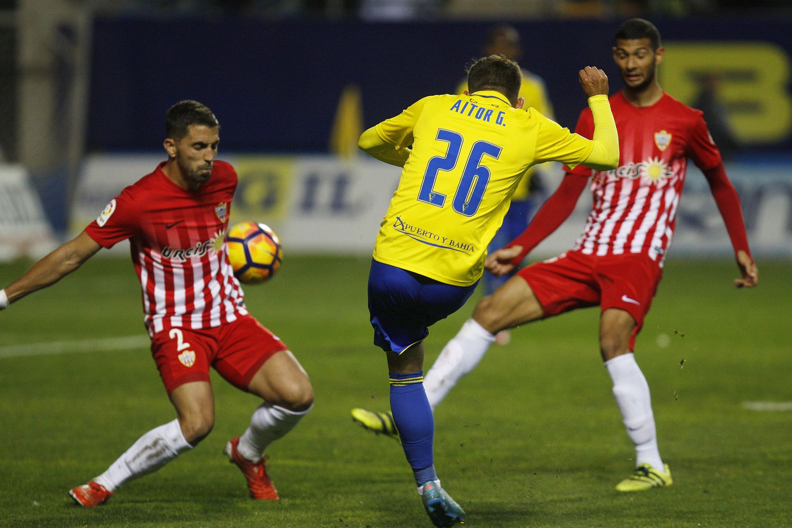 El Cádiz-Almería, en imágenes