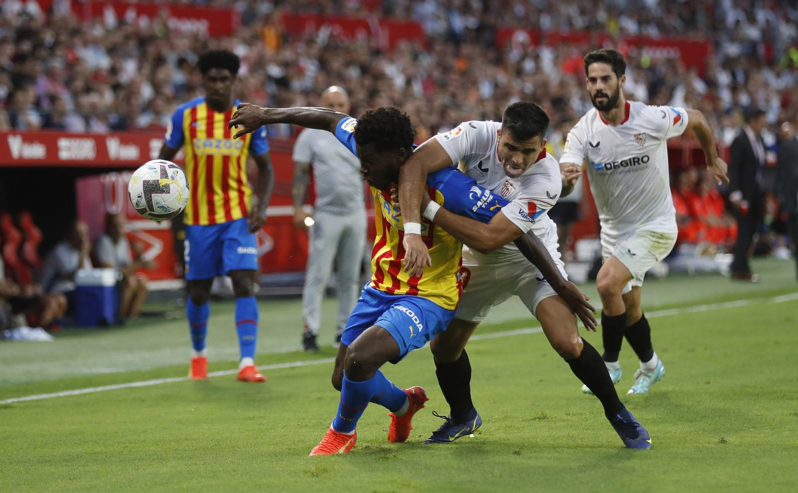 Las imágenes del Sevilla-Valencia