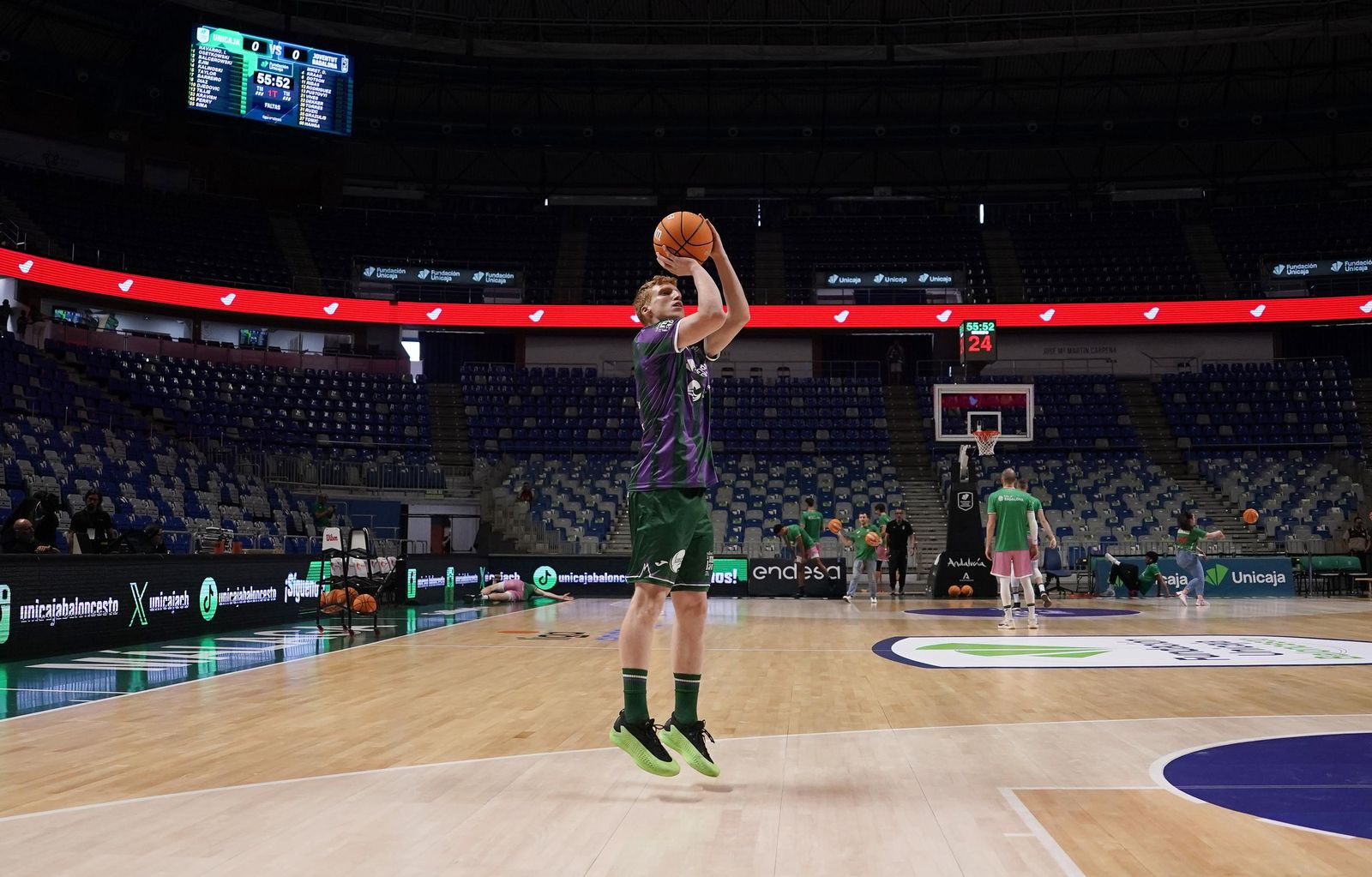 El Unicaja-Joventut, en fotos