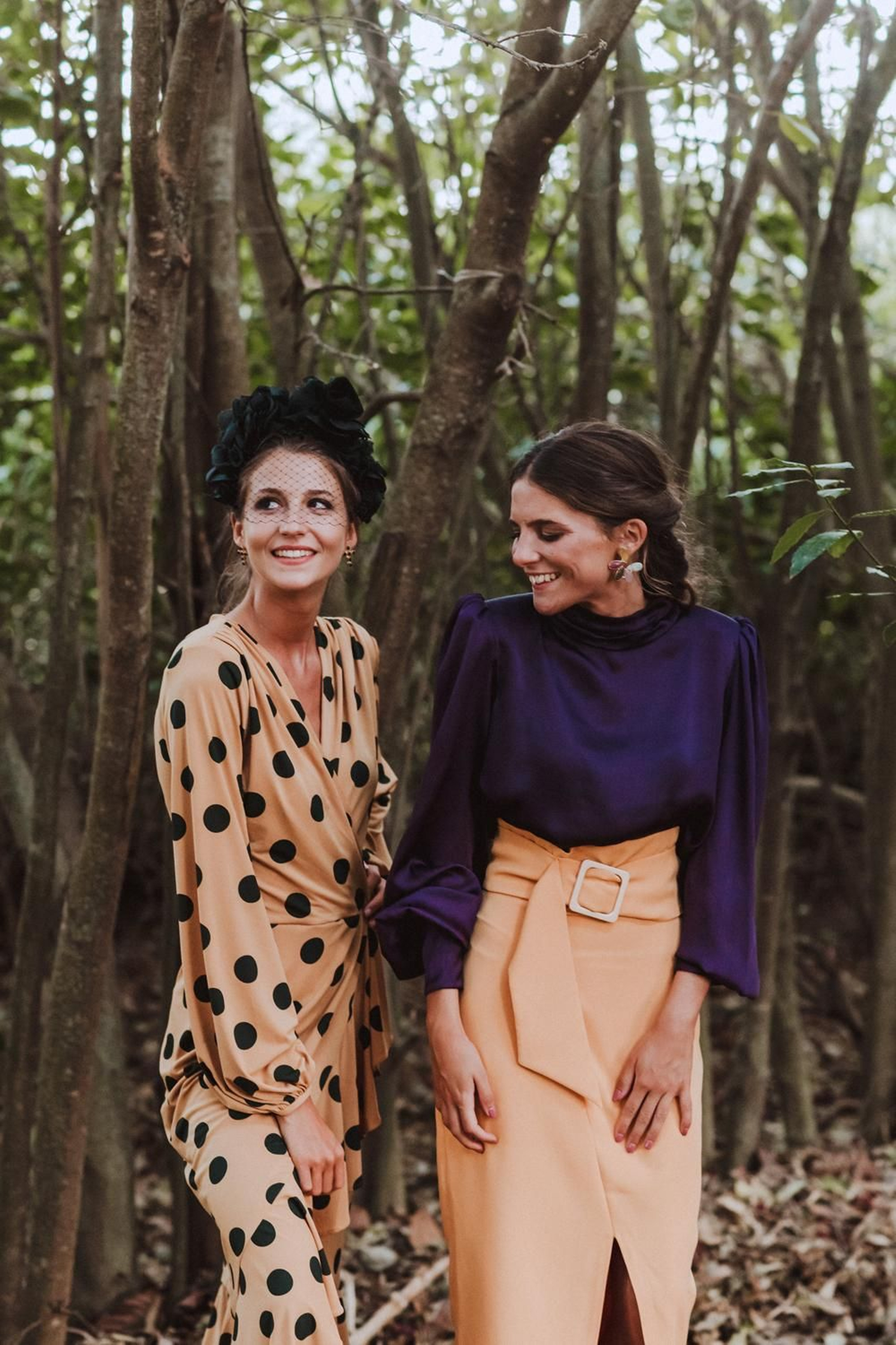 Lunares, mostazas y mangas abullonadas, tendencia esta temporada.