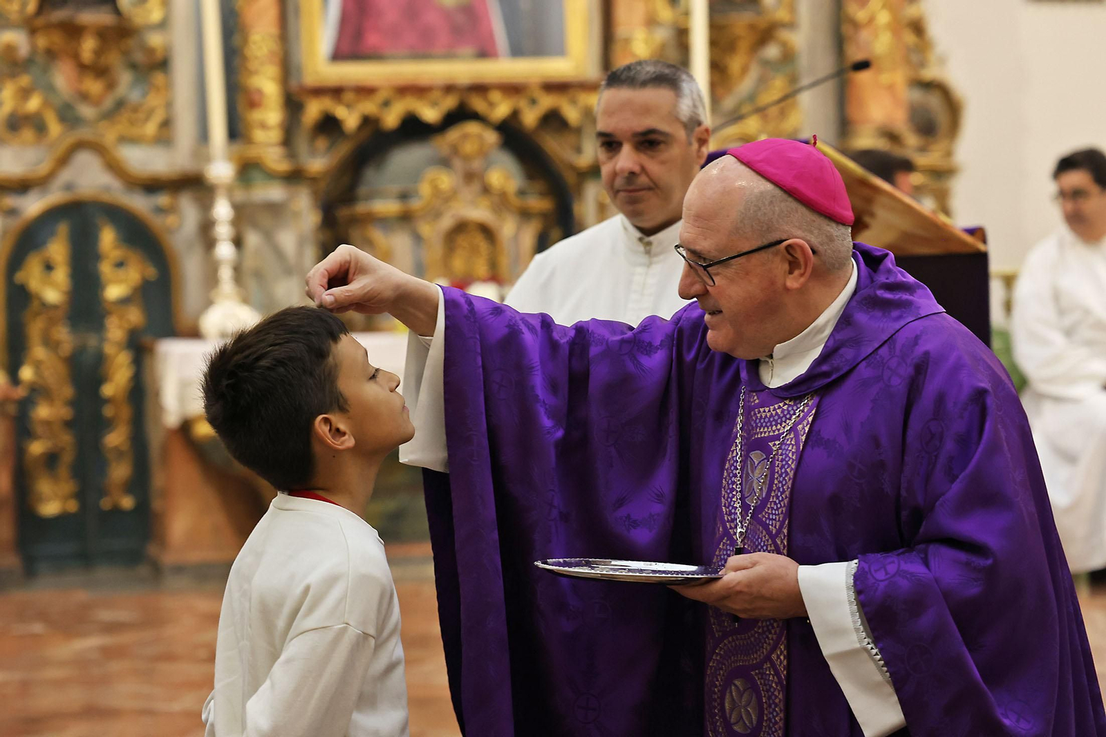 Imágenes de la Imposición de Cenizas en La Merced