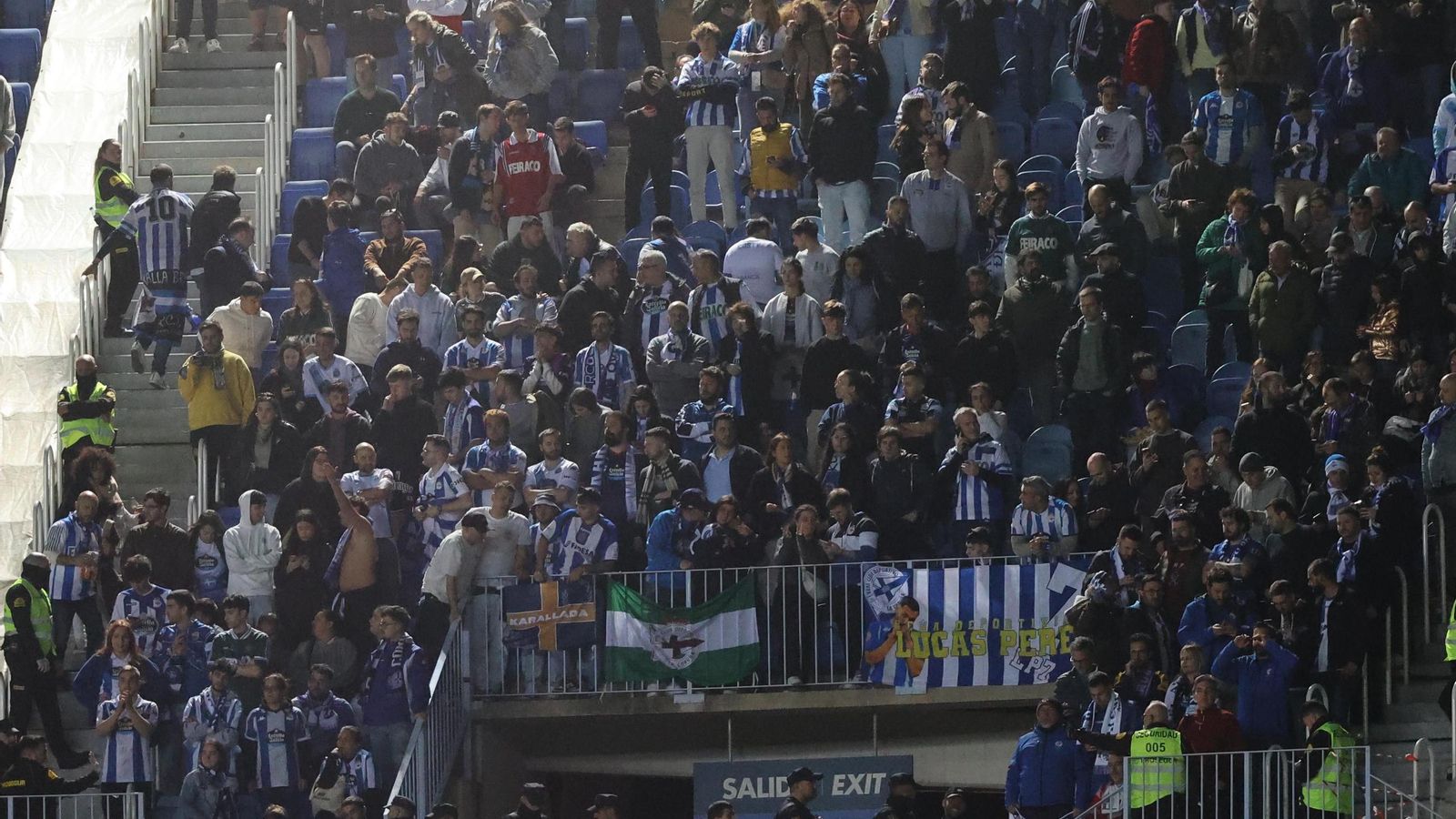 Las fotos del Málaga-Deportivo de La Coruña