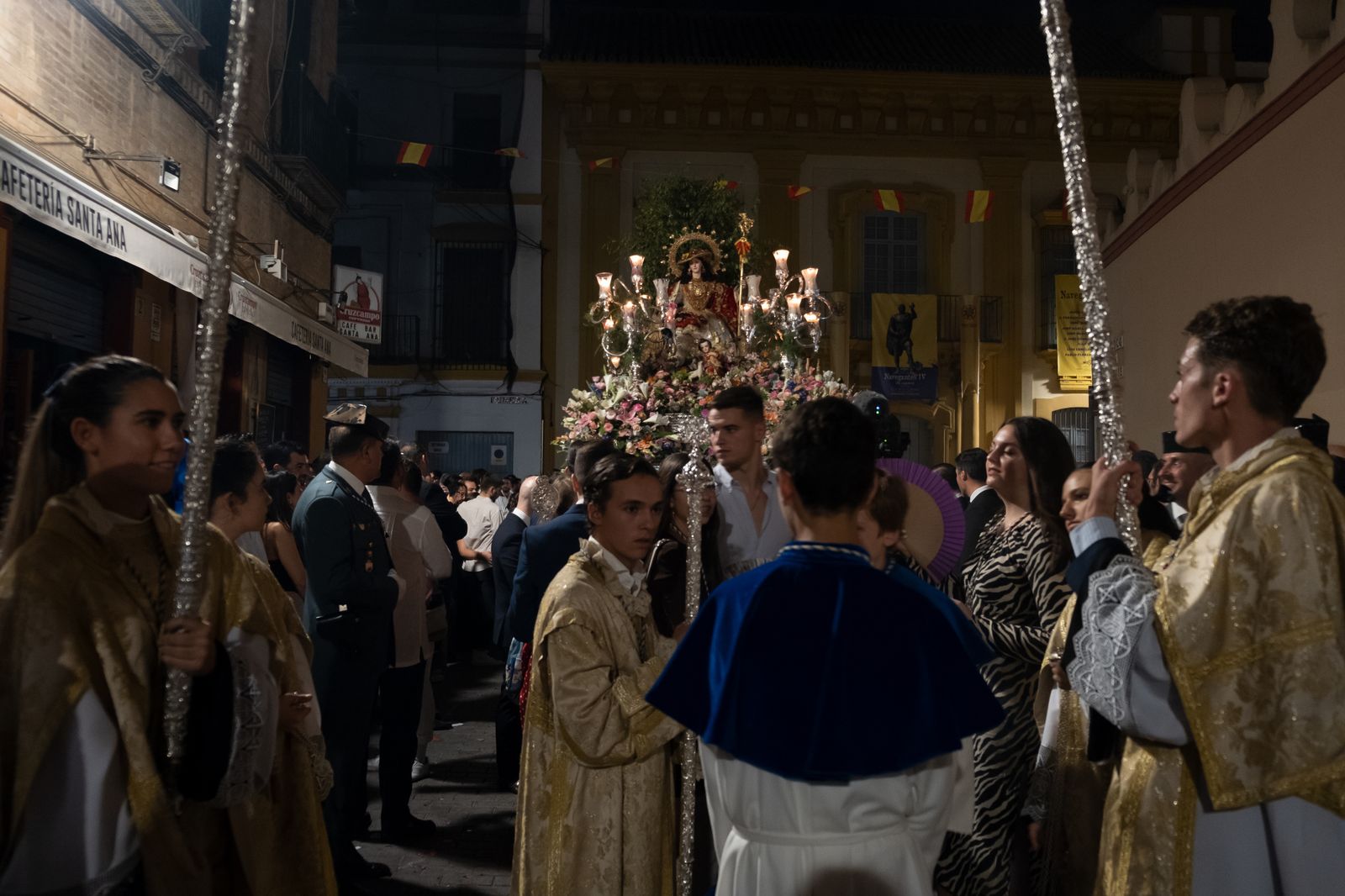 Las imágenes de la procesión de la Divina Pastora de Triana