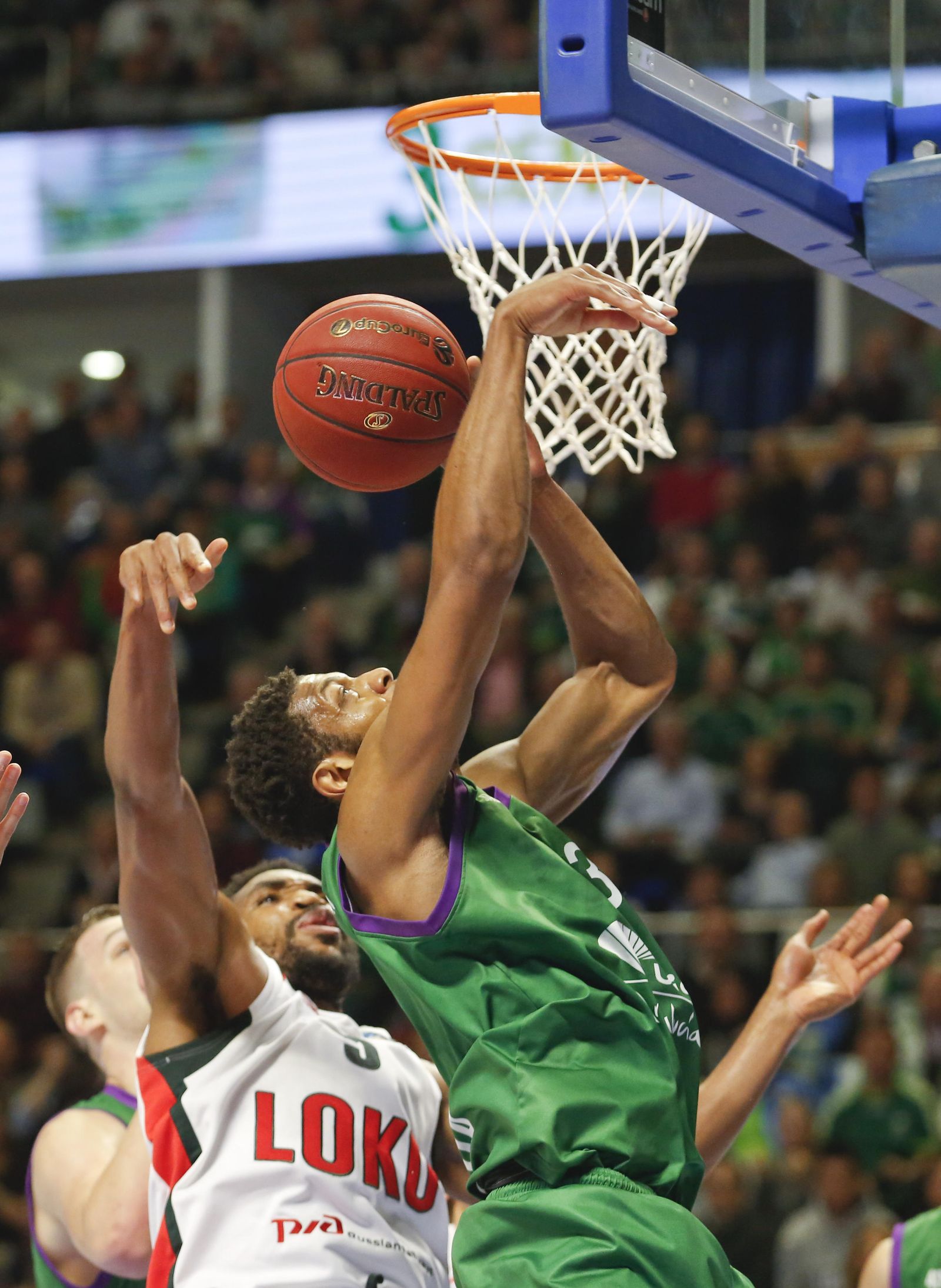 Las imágenes del Unicaja-Lokomotiv