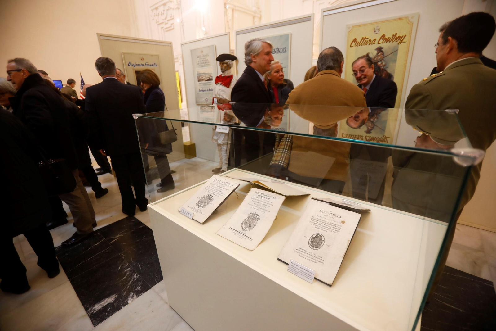 La exposición 'El Legado Español en los Estados Unidos de América' que se expone en Córdoba, en imágenes