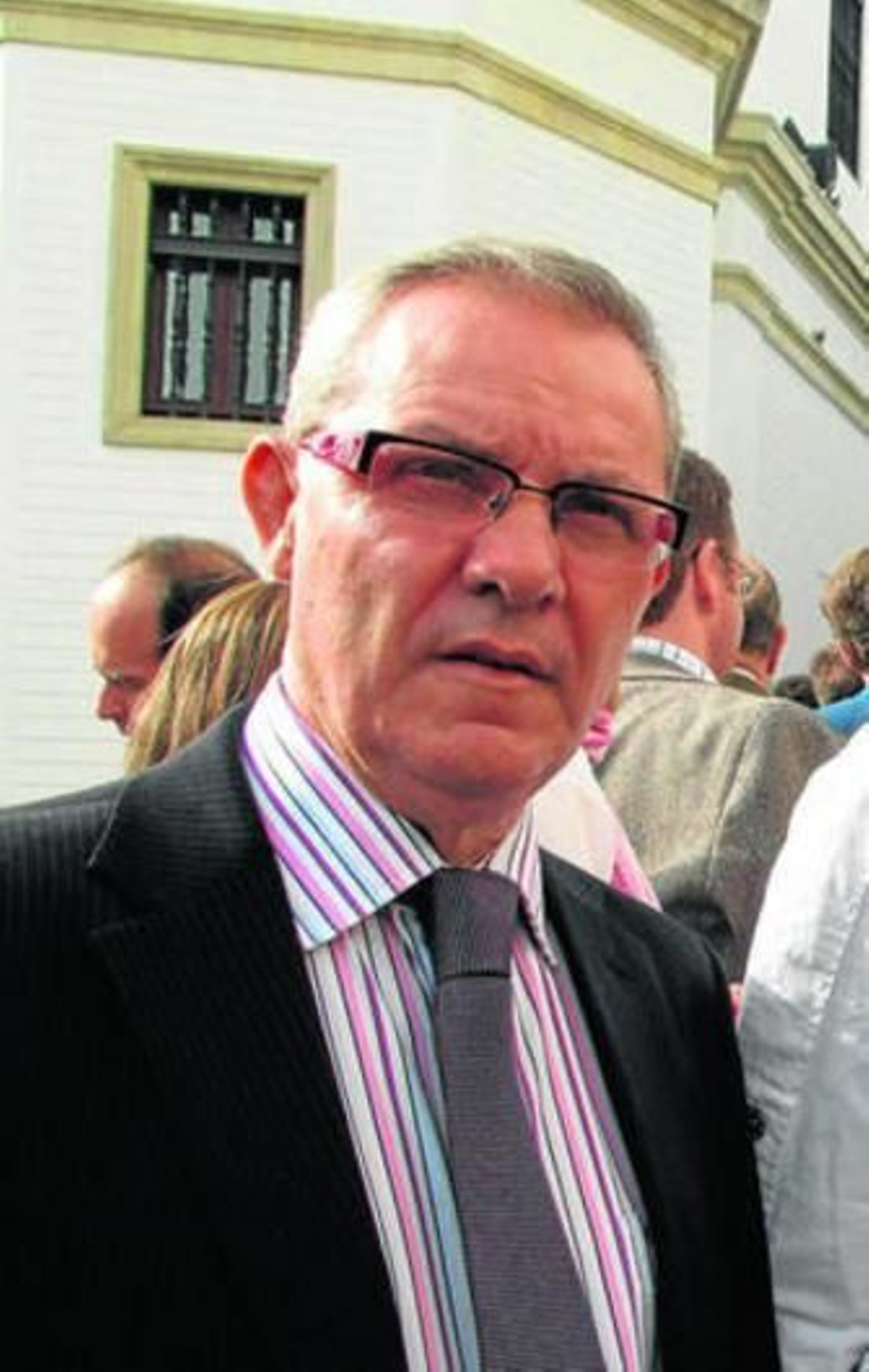 José Ángel de la Casa en una reciente visita a Sevilla.