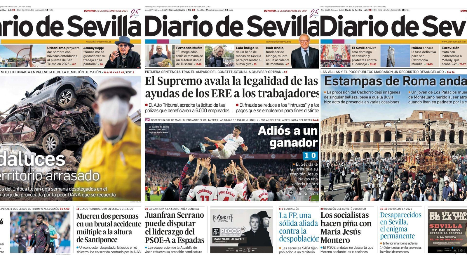 Algunas de las portadas más destacadas del último año