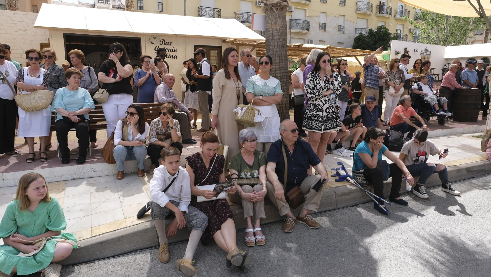 Imágenes de la recreación histórica Canteros y Caciques, en Macael