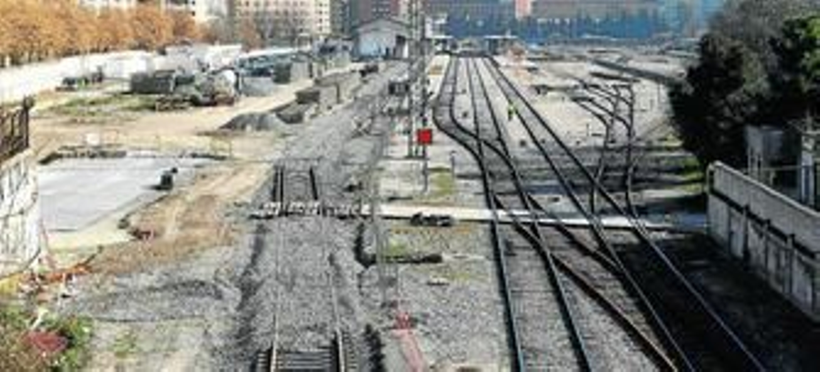 Los trabajos de la Alta Velocidad en la capital y en Loja van más ralentizados de lo inicialmente previsto.