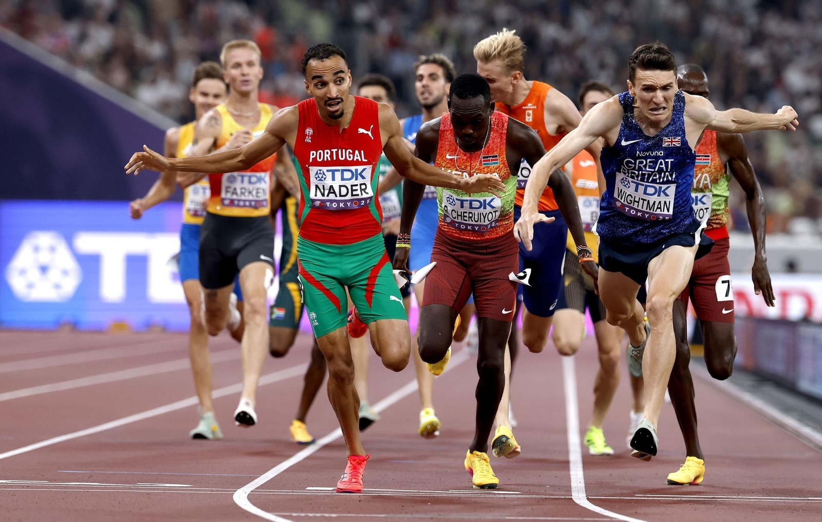Las fotos de la lesión de Jordan Díaz y del resto de la jornada del Mundial de atletismo