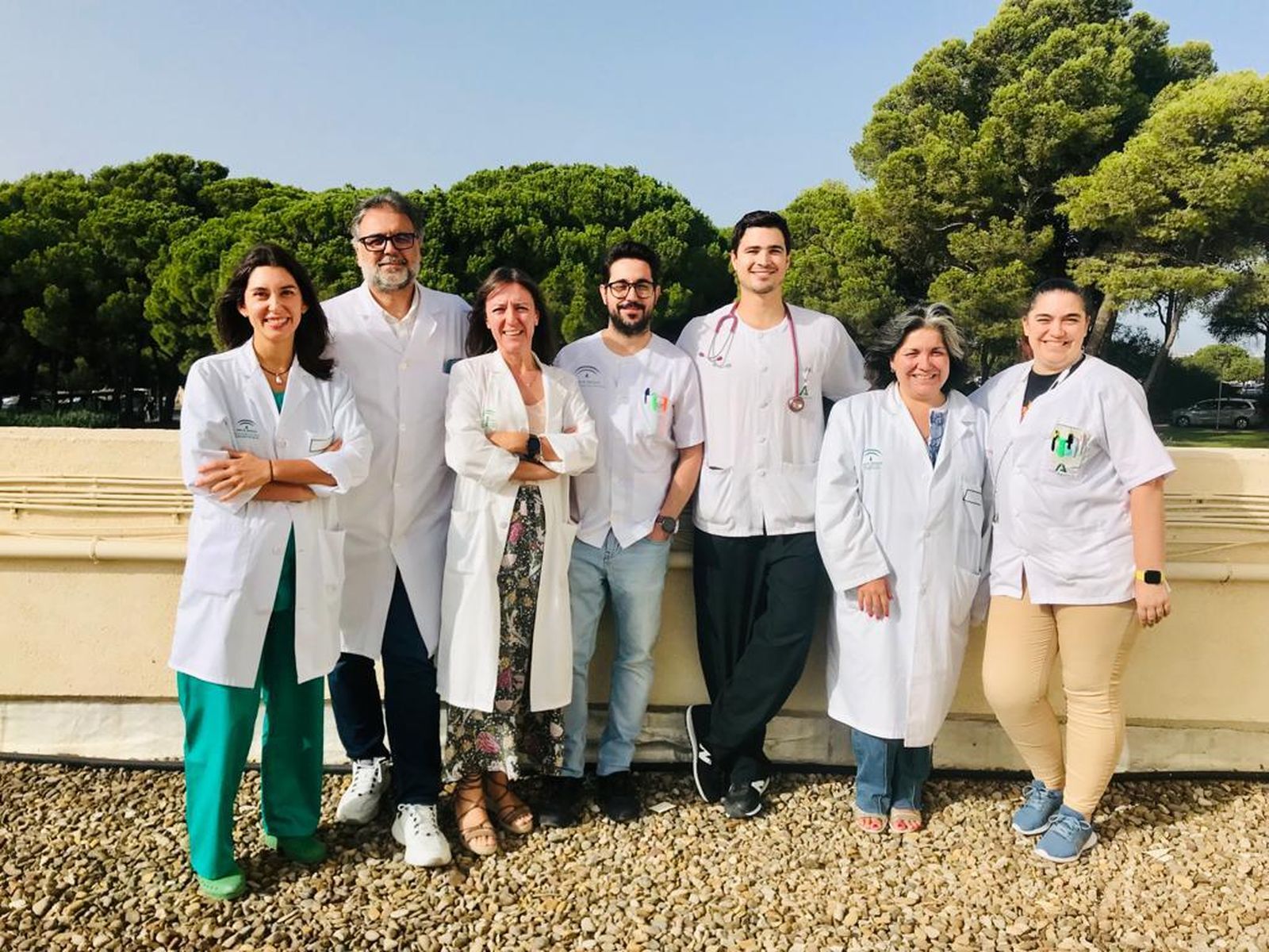 Profesionales que participan en el programa de fármacos biológicos del Clínico.