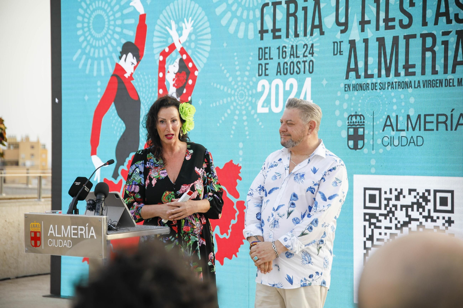 Presentación de la Feria de Almería 2024 en honor de la Virgen del Mar, en imágenes