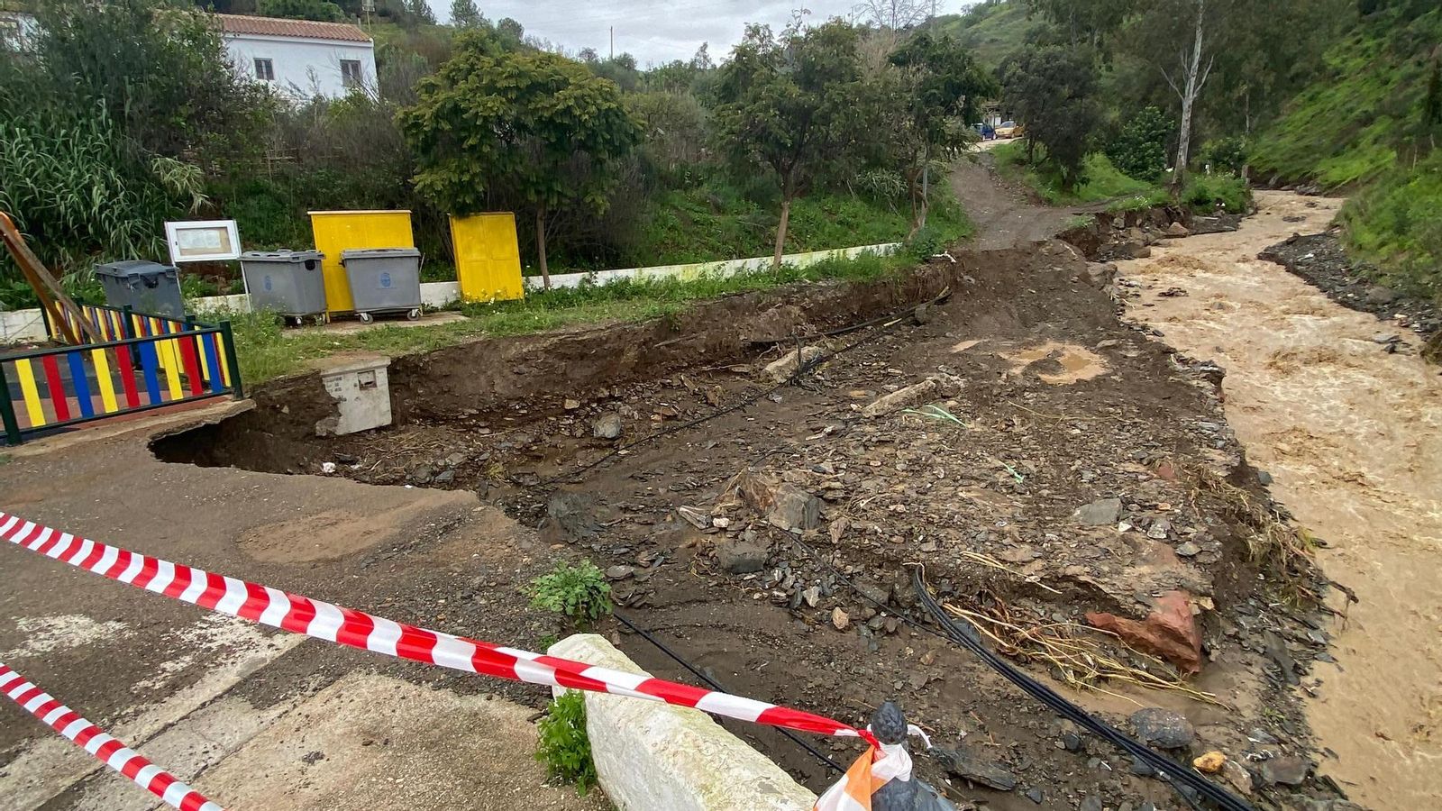 Tras el paso de la dana del 29 de octubre de 2024 en Almogía