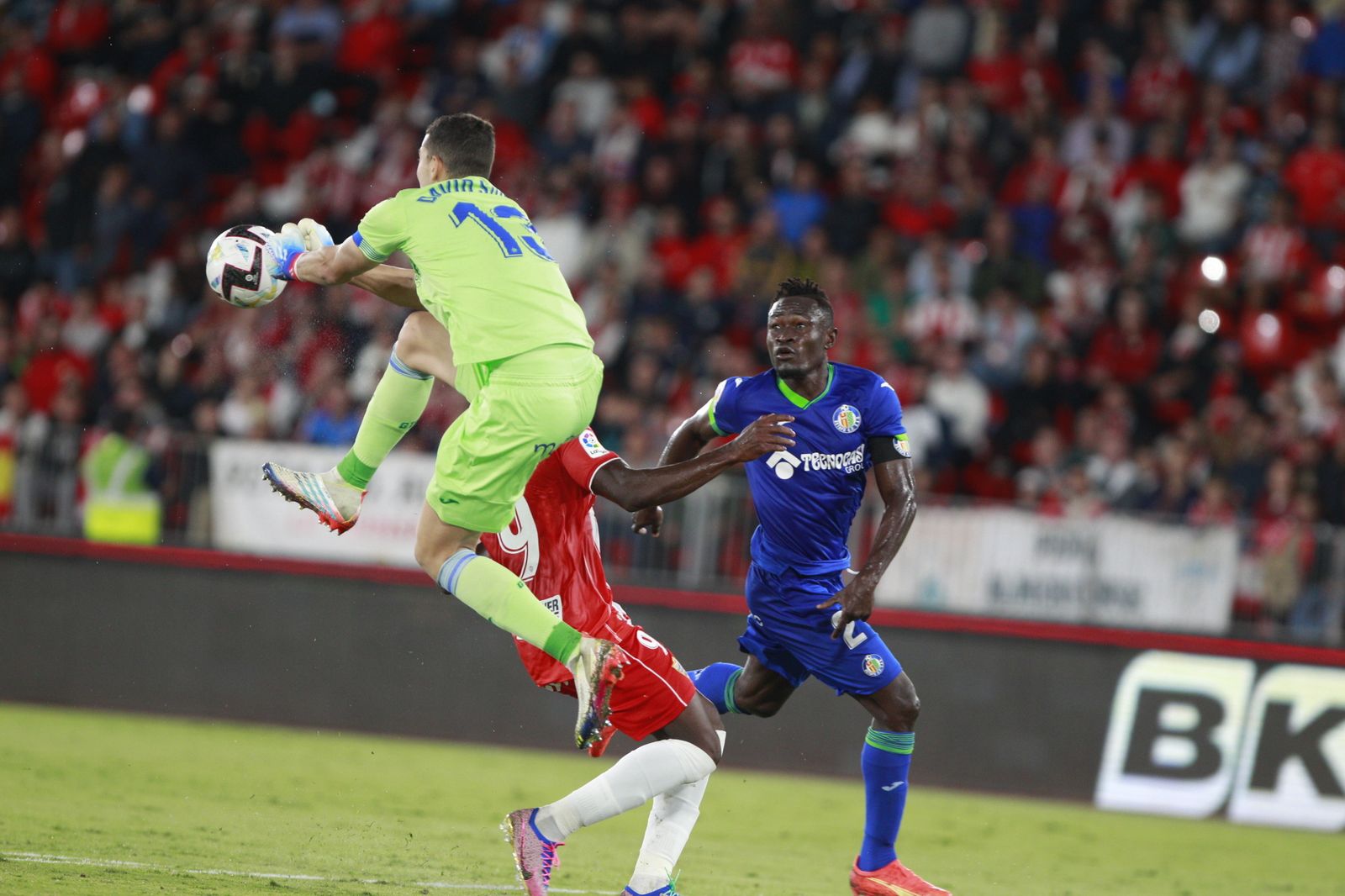 Imágenes del partido de fútbol U.D. Almería-Getafe C.F.