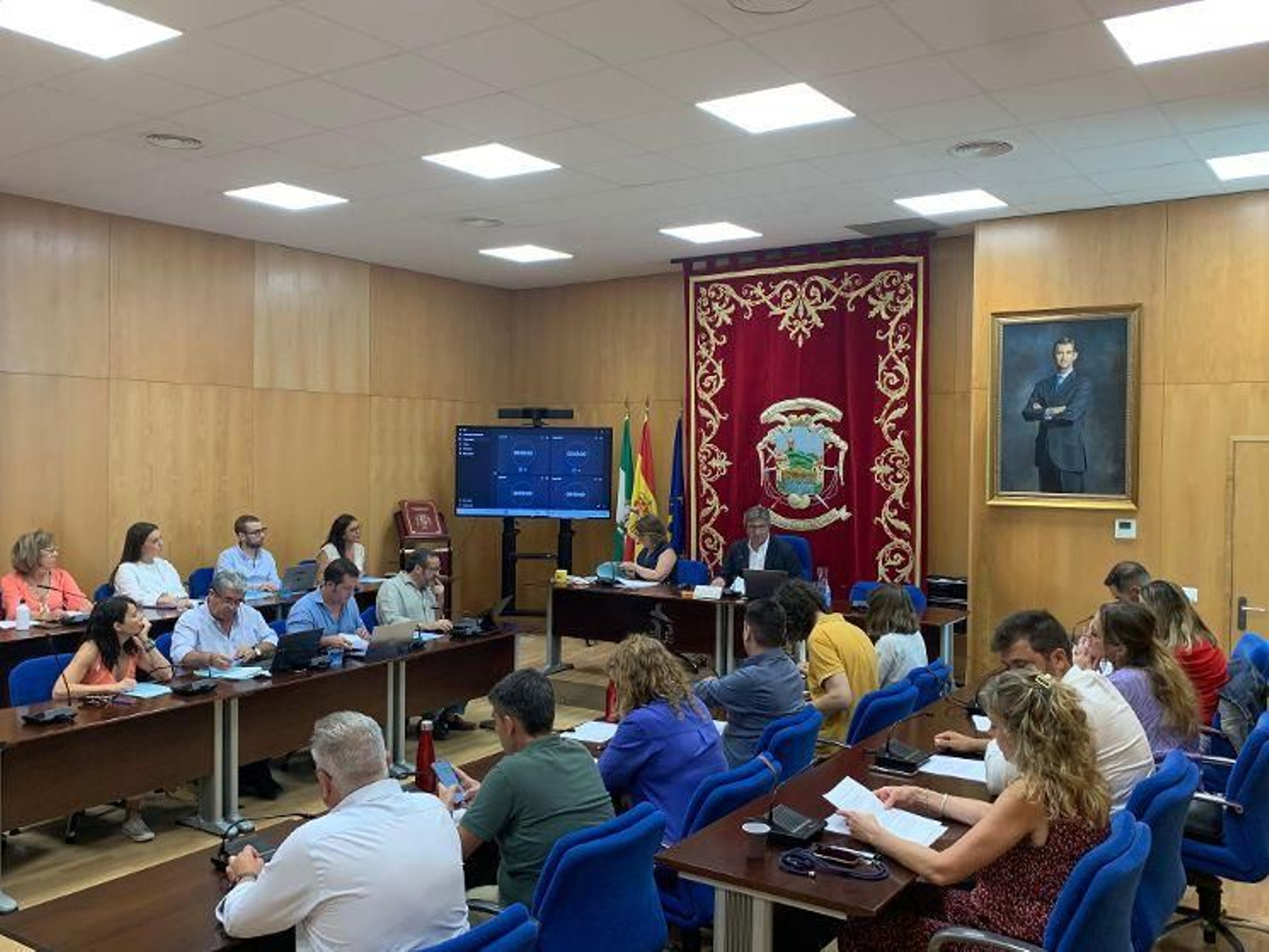 Pleno del Ayuntamiento de Puente Genil
