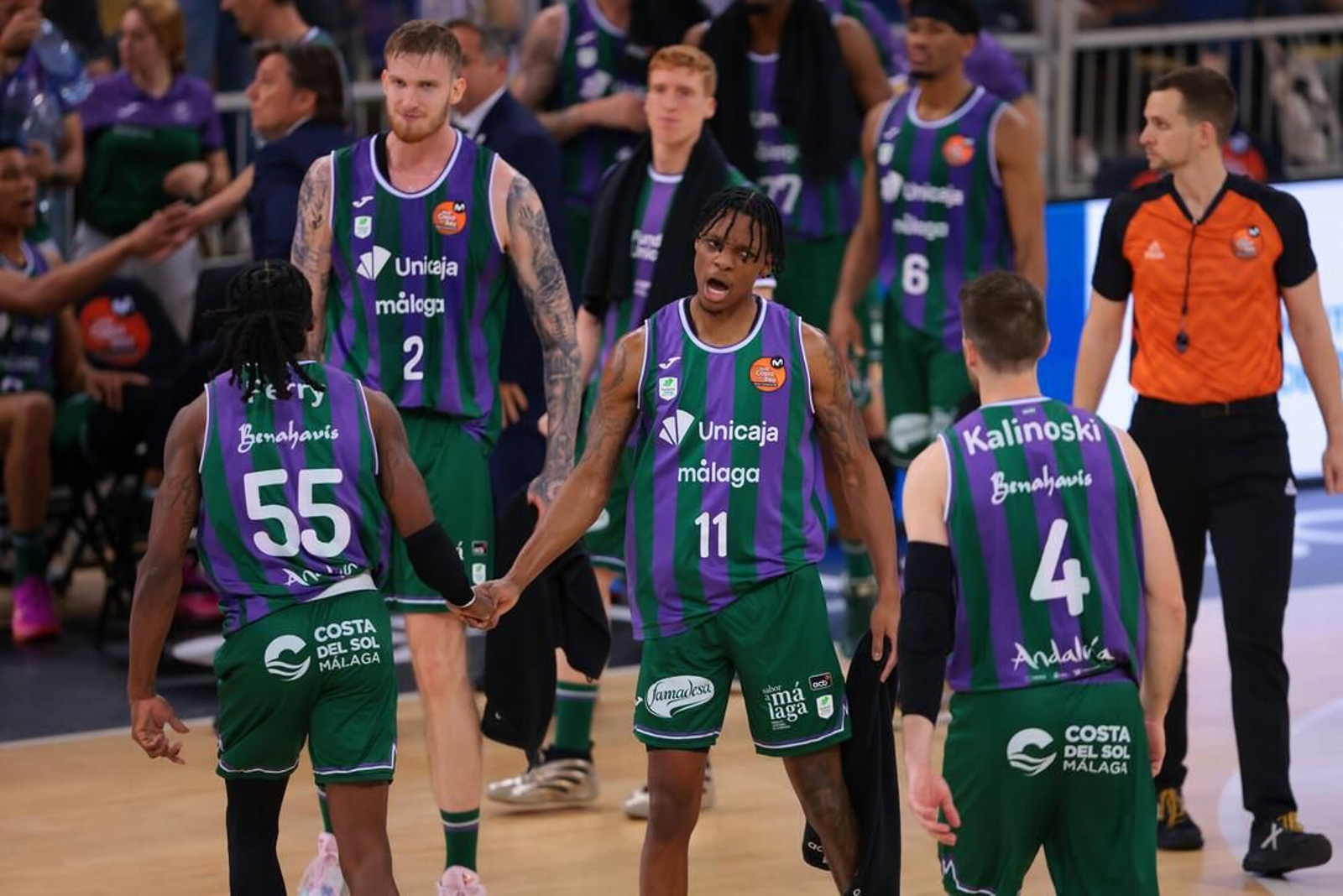 El Unicaja, campeón de Copa: Todas las imágenes del partido, la fiesta y la llegada a Málaga