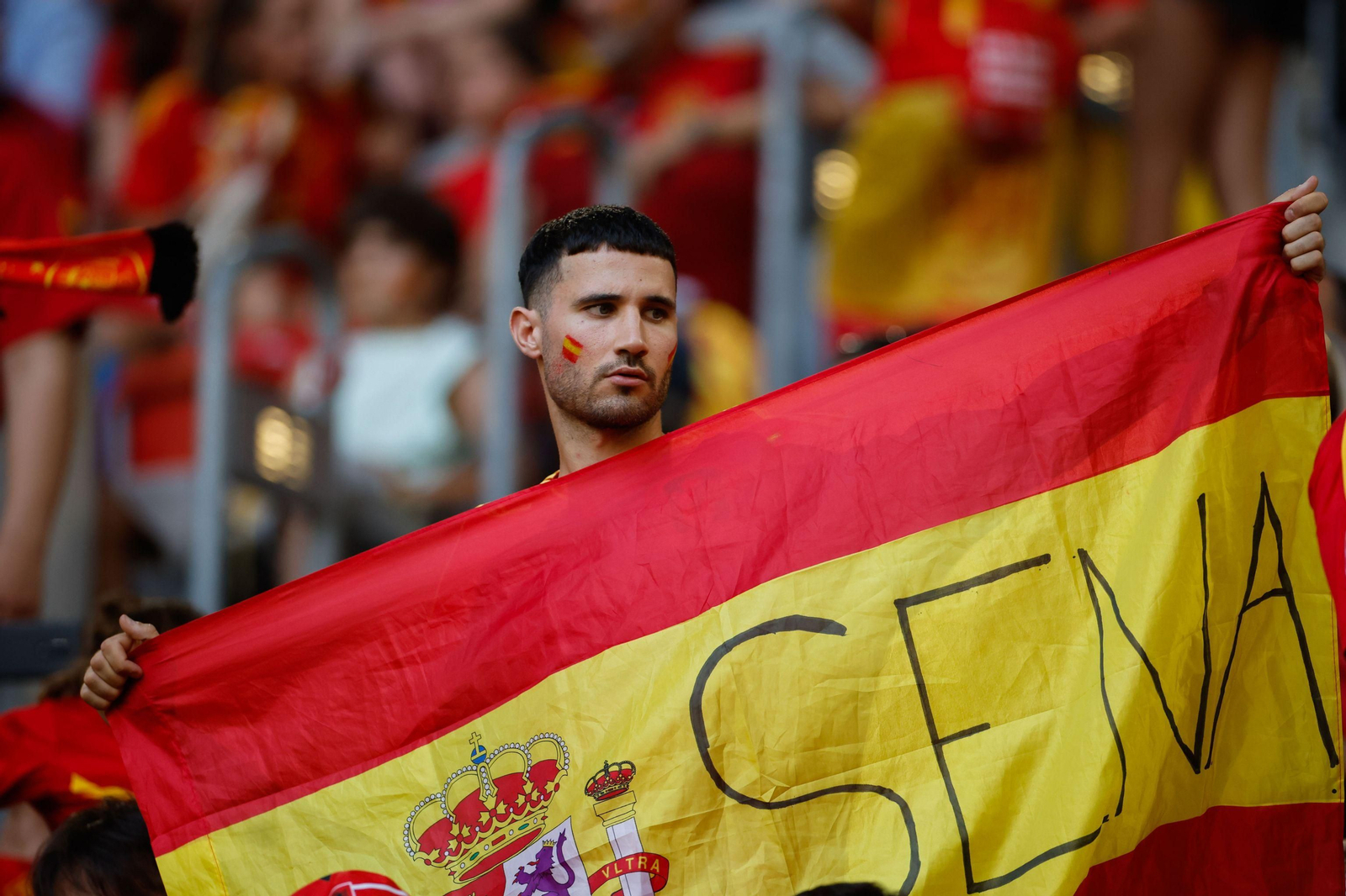 Las fotos del Albania - España