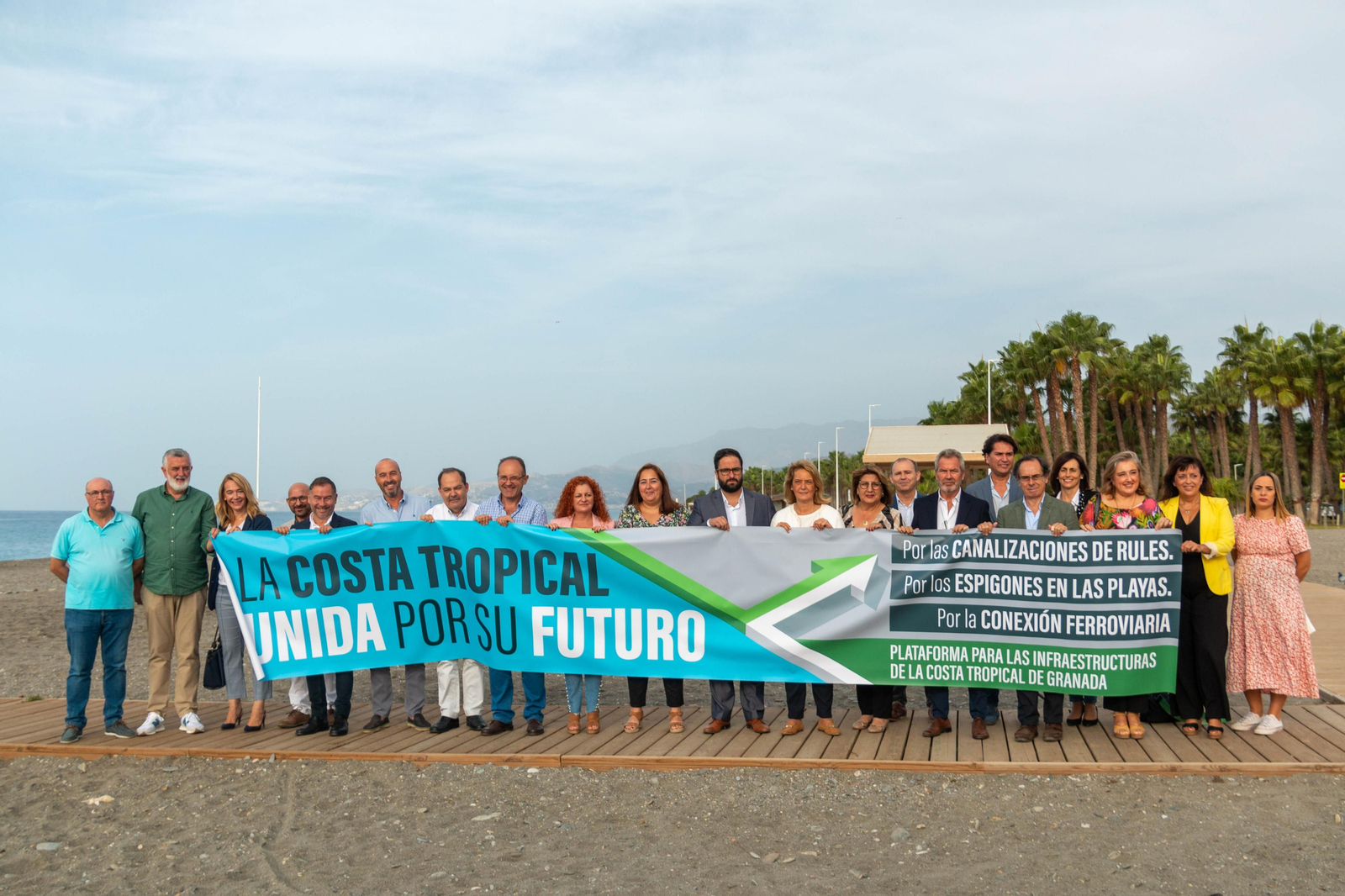 La Costa vuelve a echarse a la calle para reivindicar sus infraestructuras