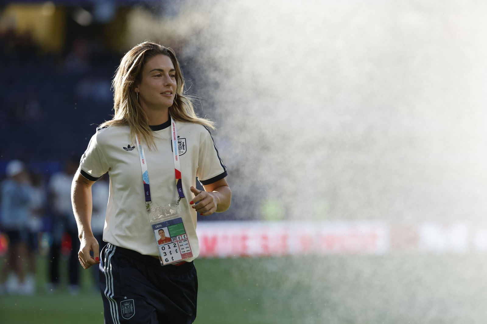 Las fotos del Italia - España de la Eurocopa femenina
