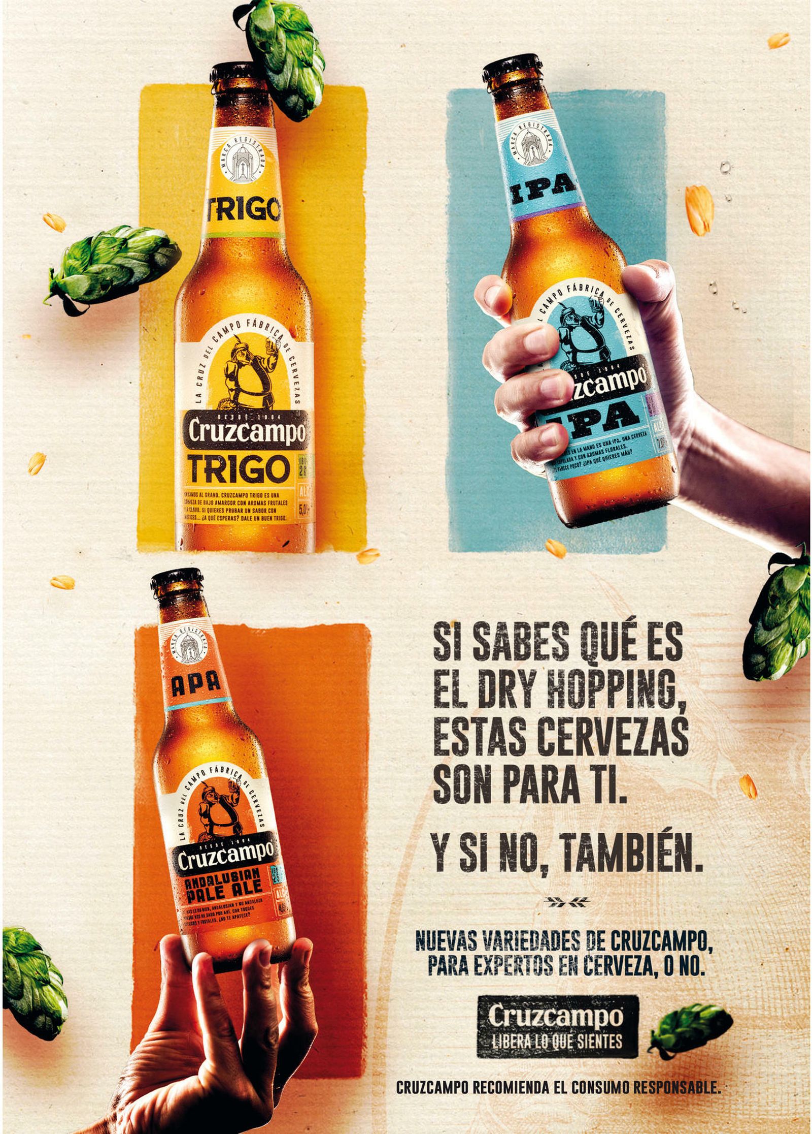 Cruzcampo y sus seis variedades han sido galardonadas internacionalmente..