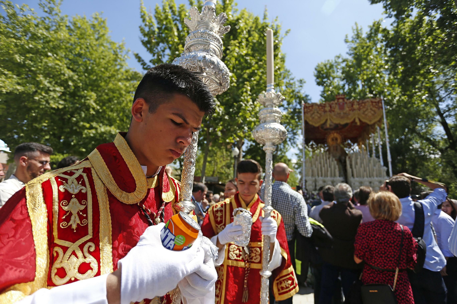 Las imágenes de La Hermandad de Santa Genoveva