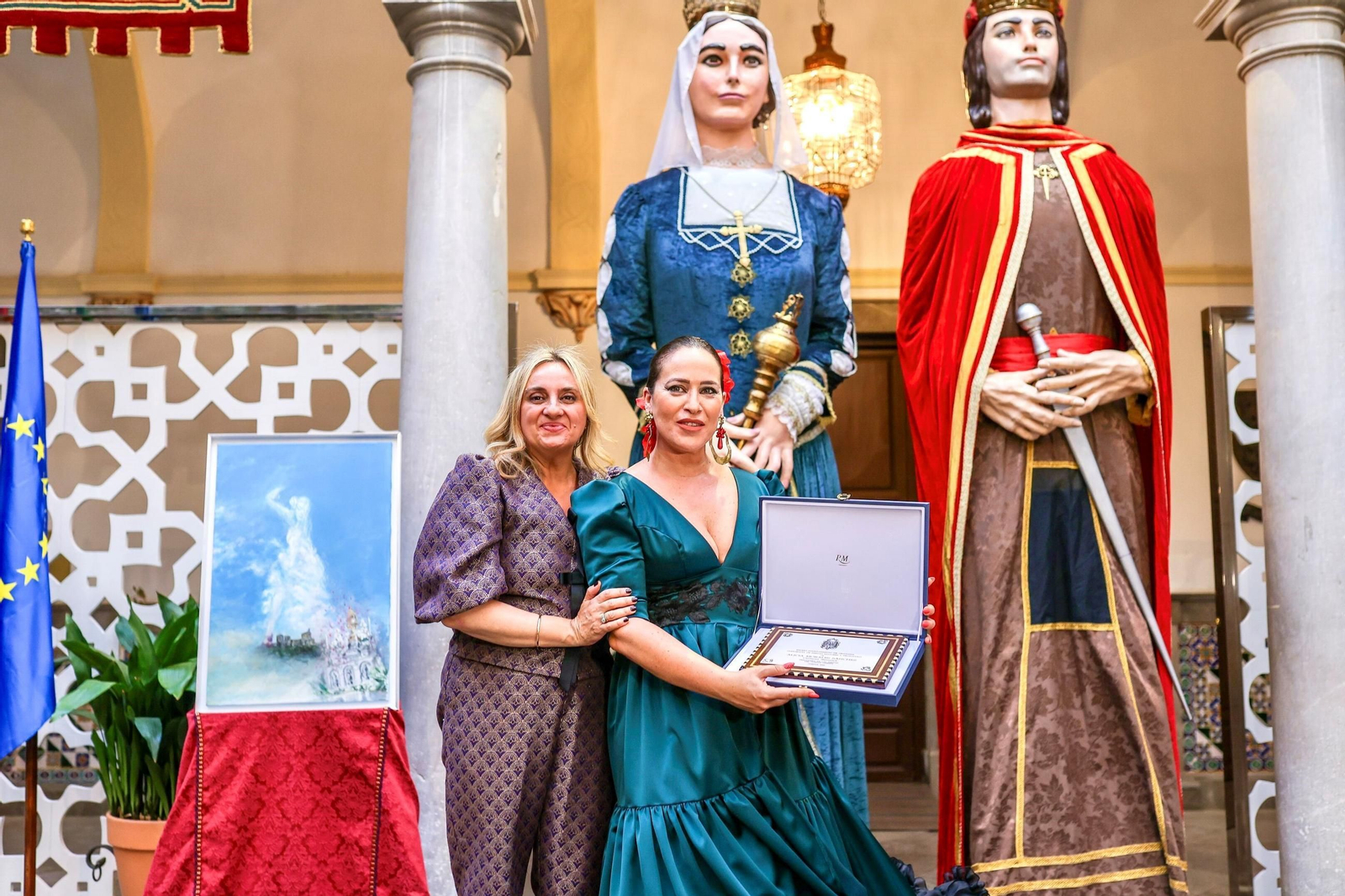 Las mejores imágenes del pregón que marca el inicio de "los días más grandes de Granada"