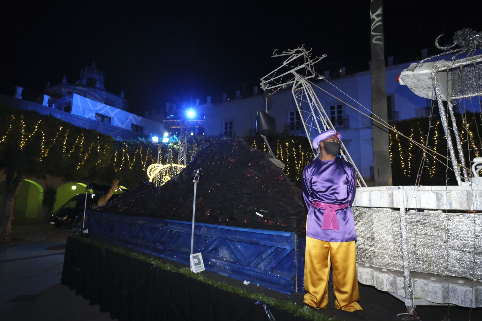 Fotogalería inauguración Navidad Infantil 2020. Plaza Vieja Ayuntamiento de Almería.
