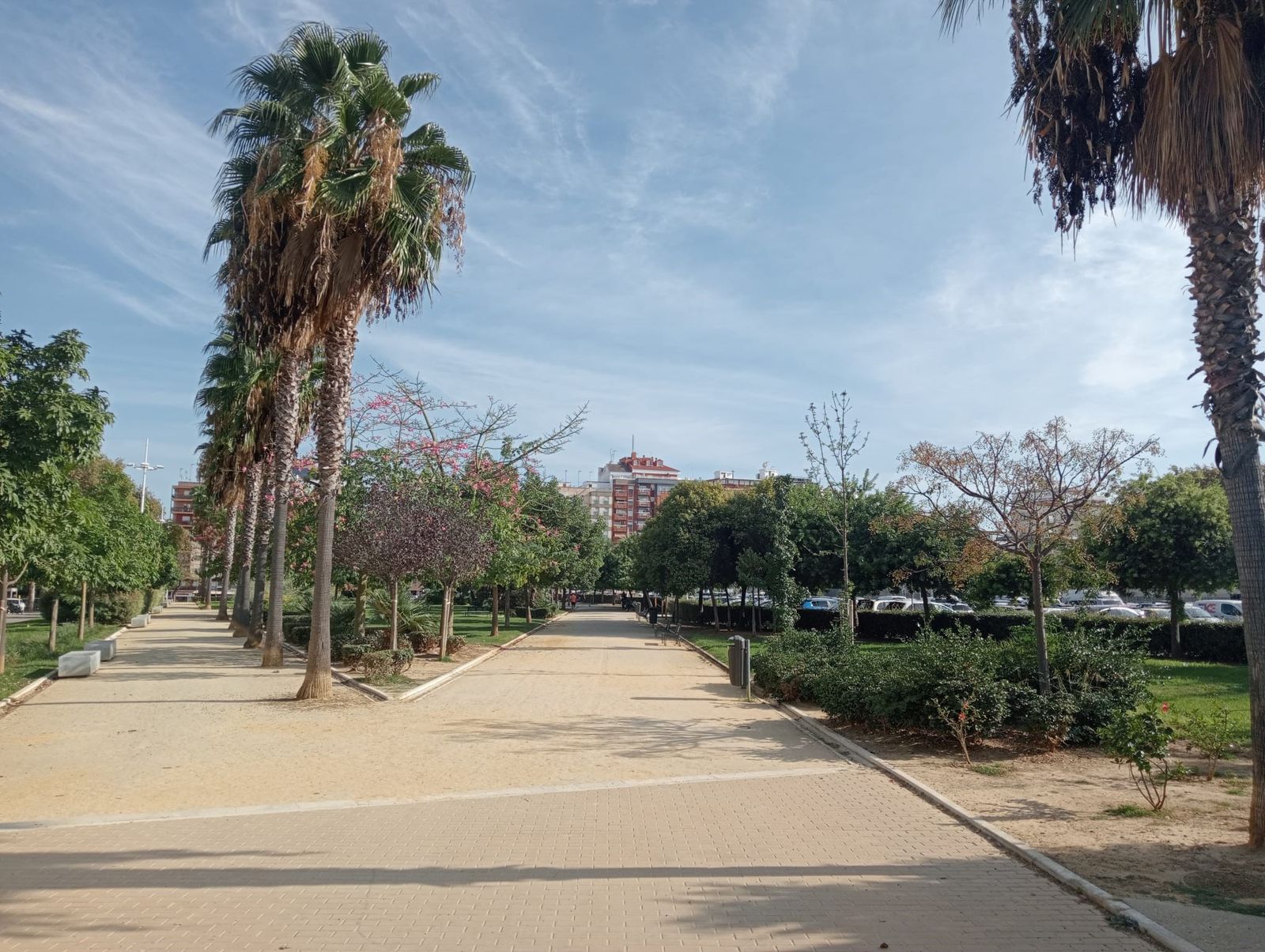 Espacio en el que se construirá el párking subterráneo.