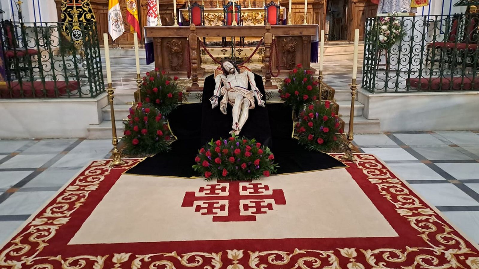 Talla del Cristo Yacente de Vélez-Rubio.