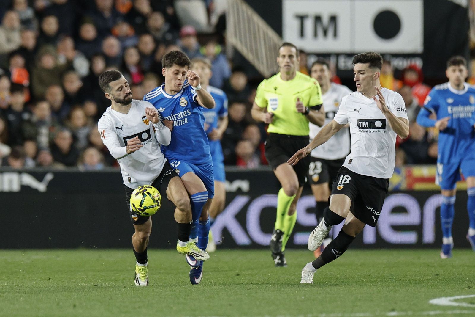 Las fotos del Valencia-Real Madrid