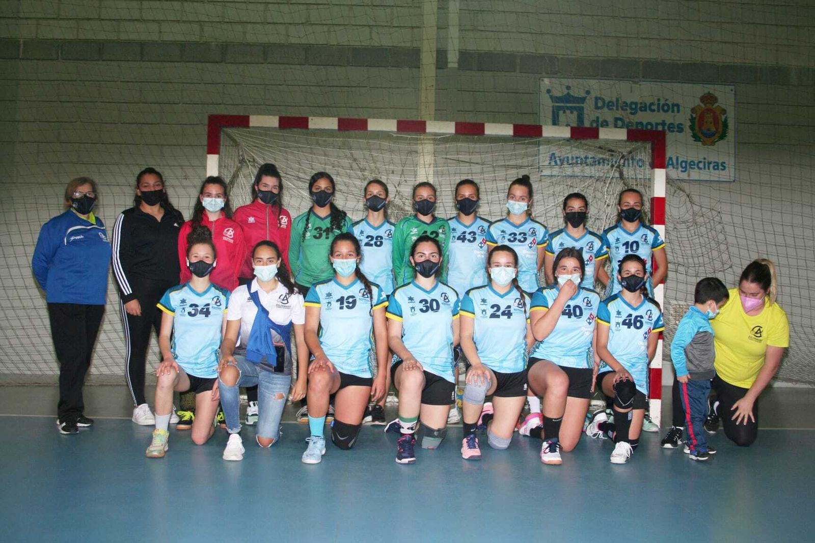 El conjunto cadete femenino del Ciudad de Algeciras