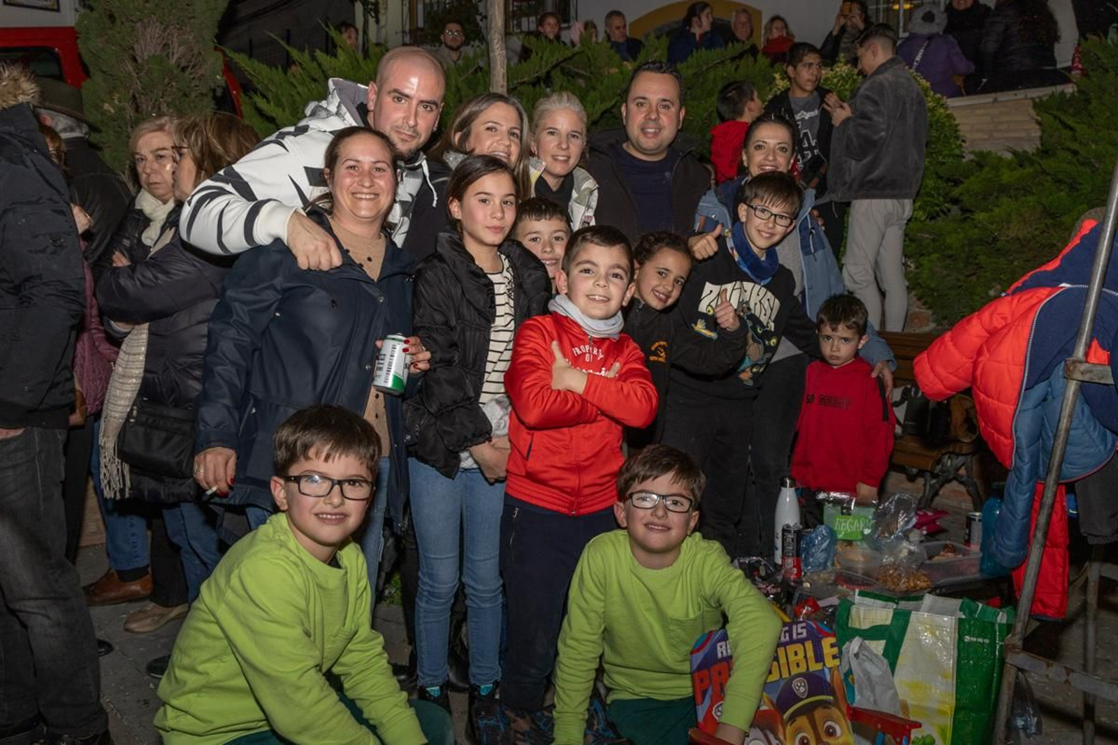 Encendido de la lumbre institucional con motivo de la festividad de San Antón