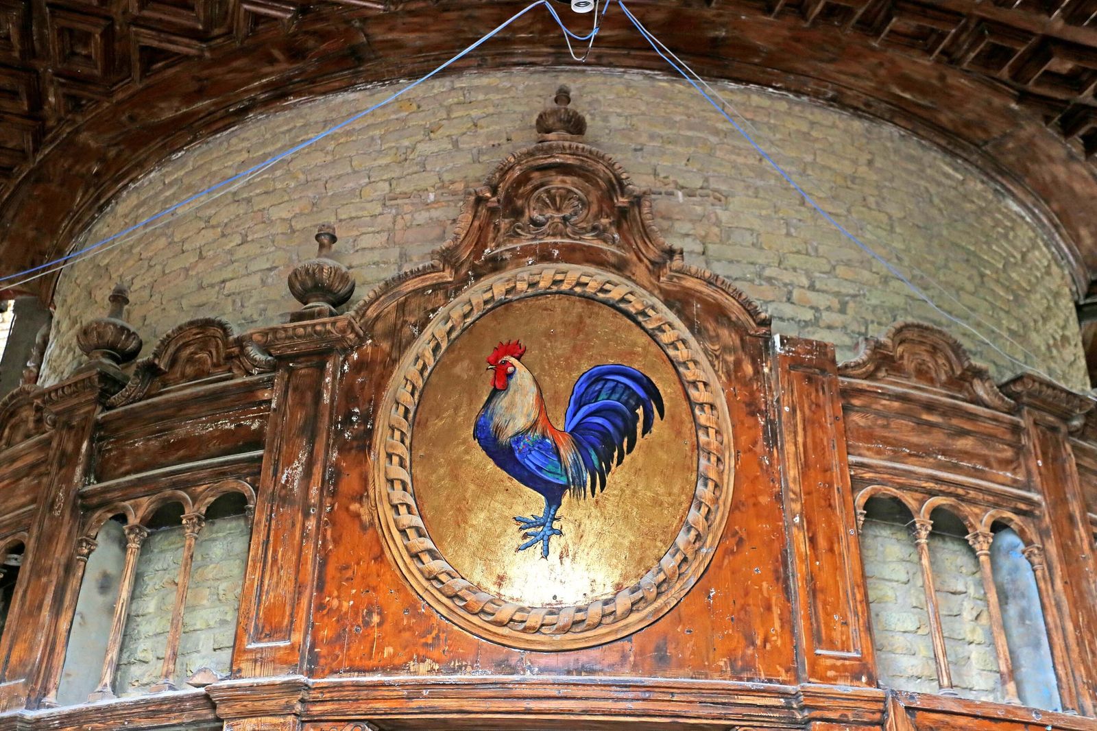 Imágenes de las obras del mítico Gallo Azul de Jerez