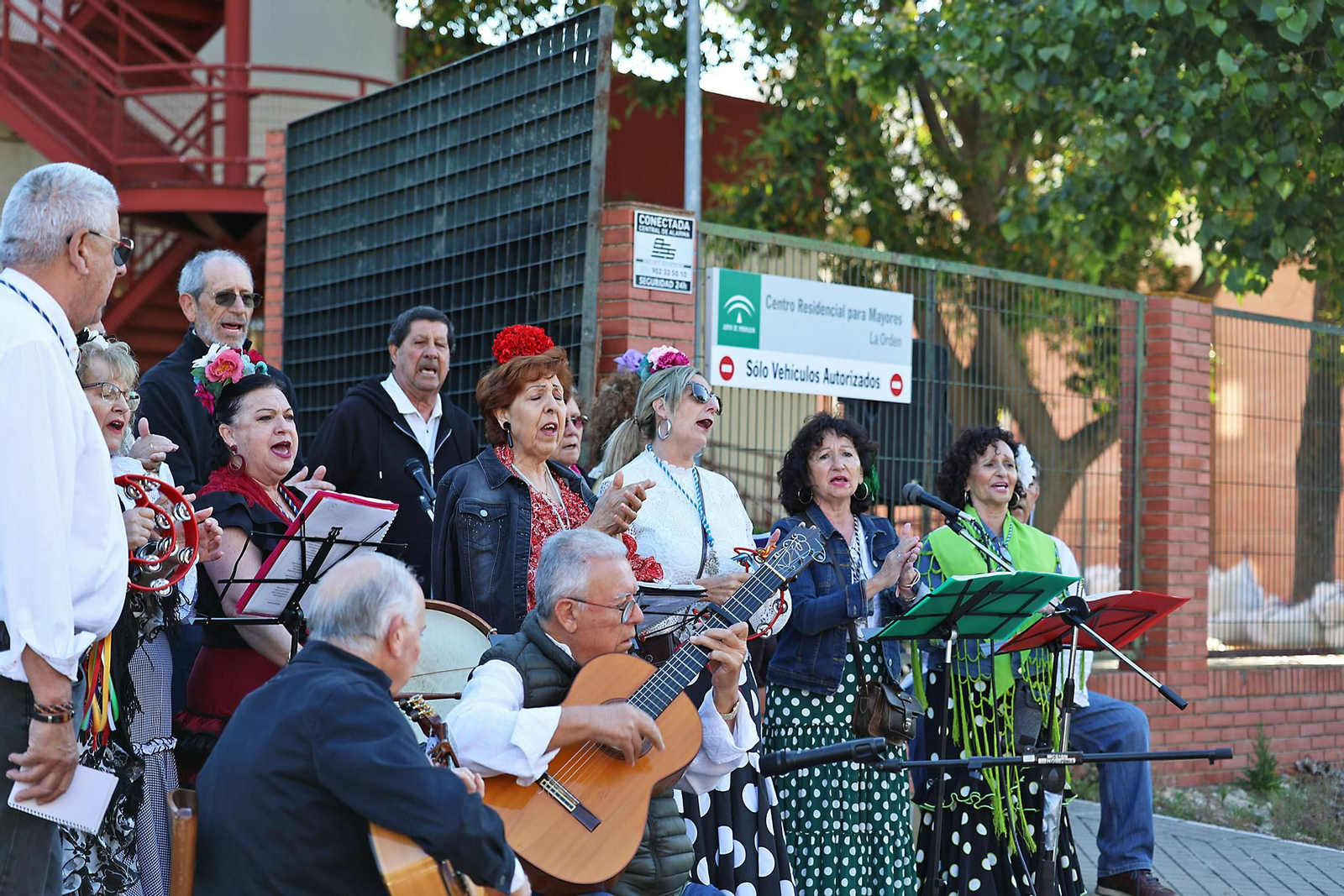 Imágenes de la salida de la Hermandad Ntra Sra de la Peña de Huelva