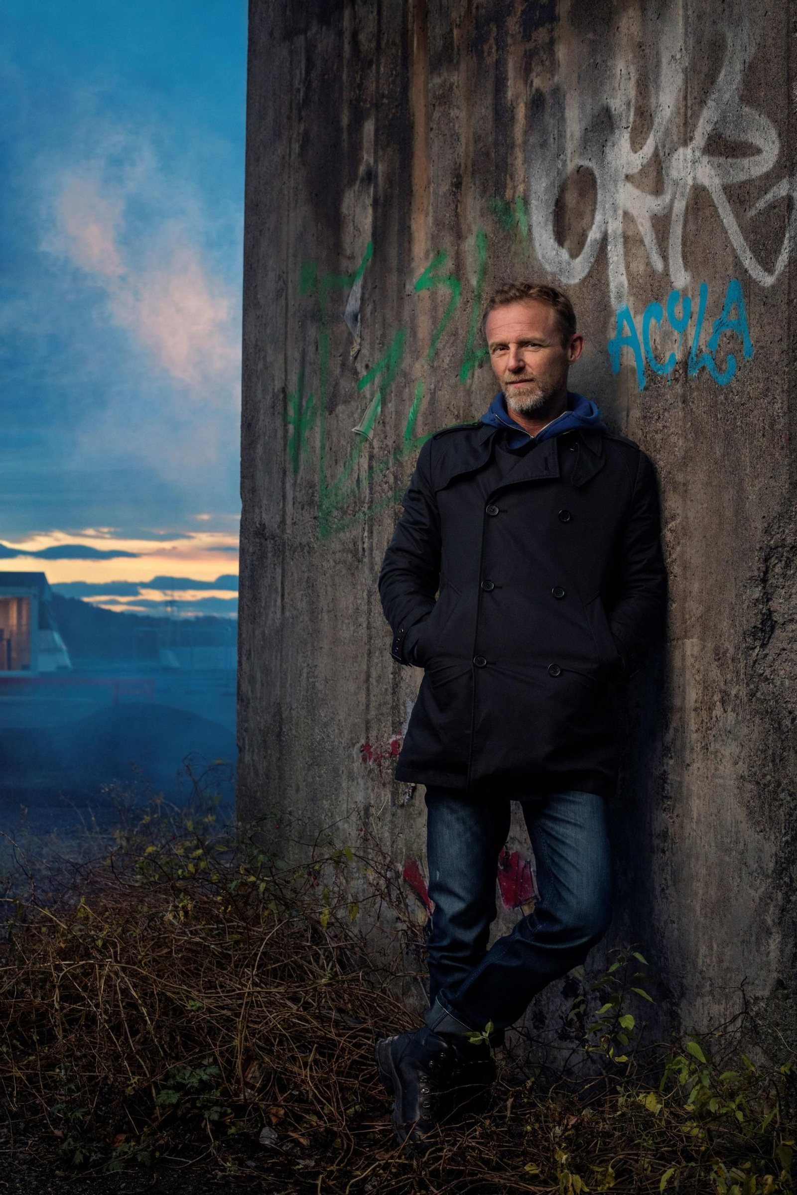 Jo  Nesbø, en una imagen promocional.