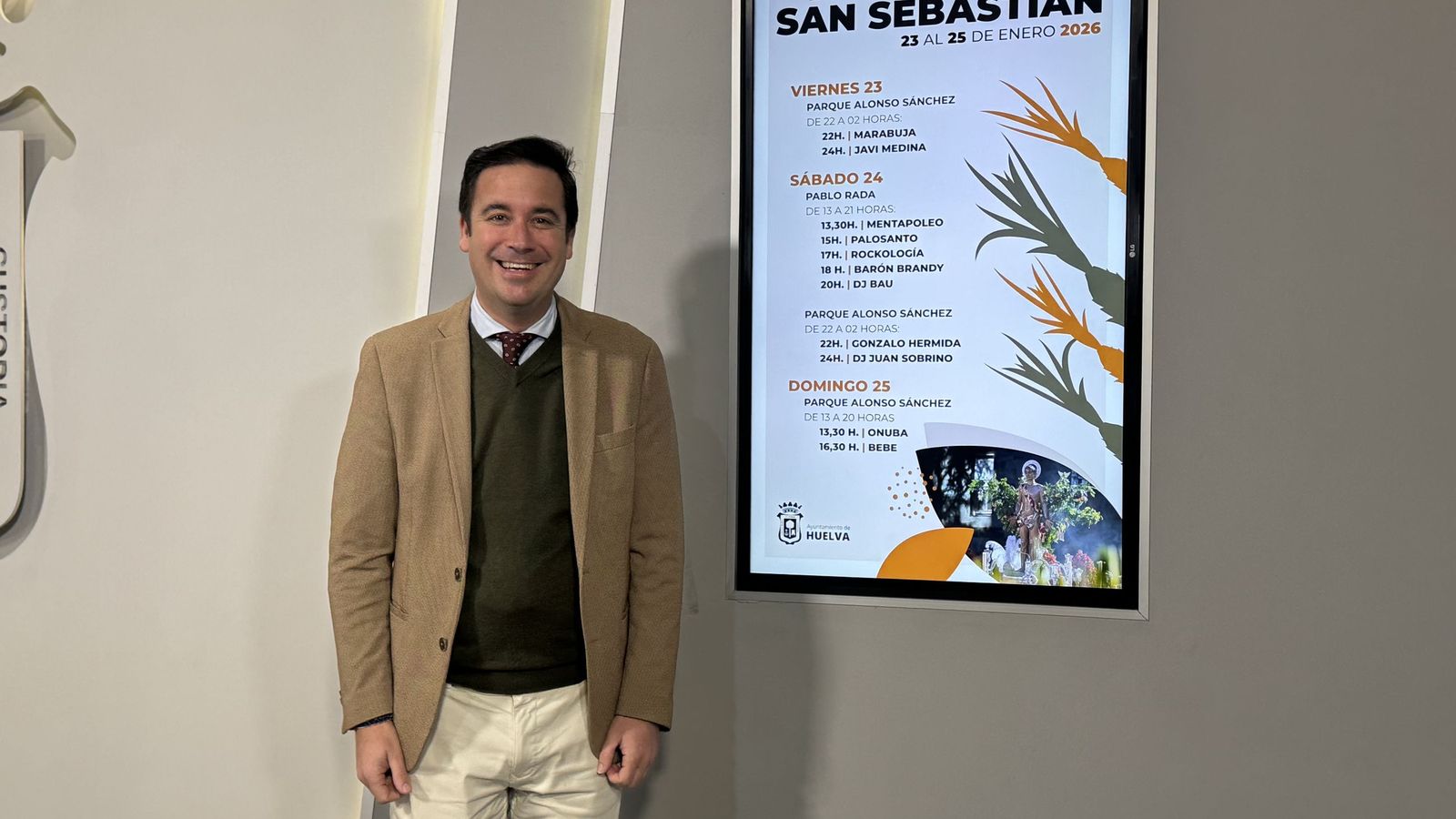 El concejal de Cultura y Patrimonio Arqueológico, Nacho Molina.