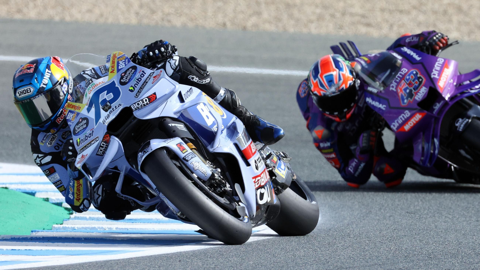 Imágenes de los entrenamientos de MotoGP del Viernes en Jerez