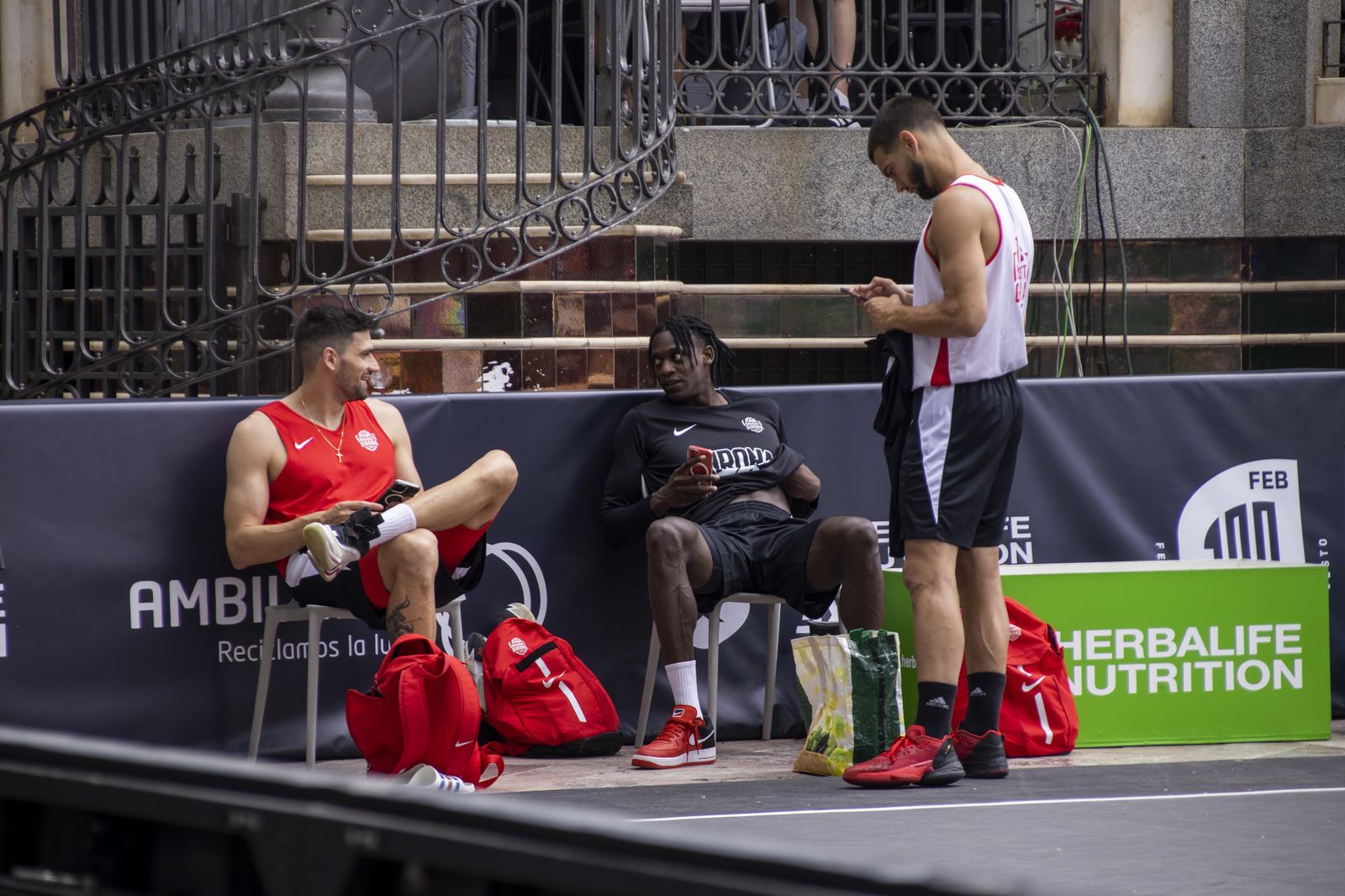 Inauguración del circuito Herbalife 3x3 de baloncesto