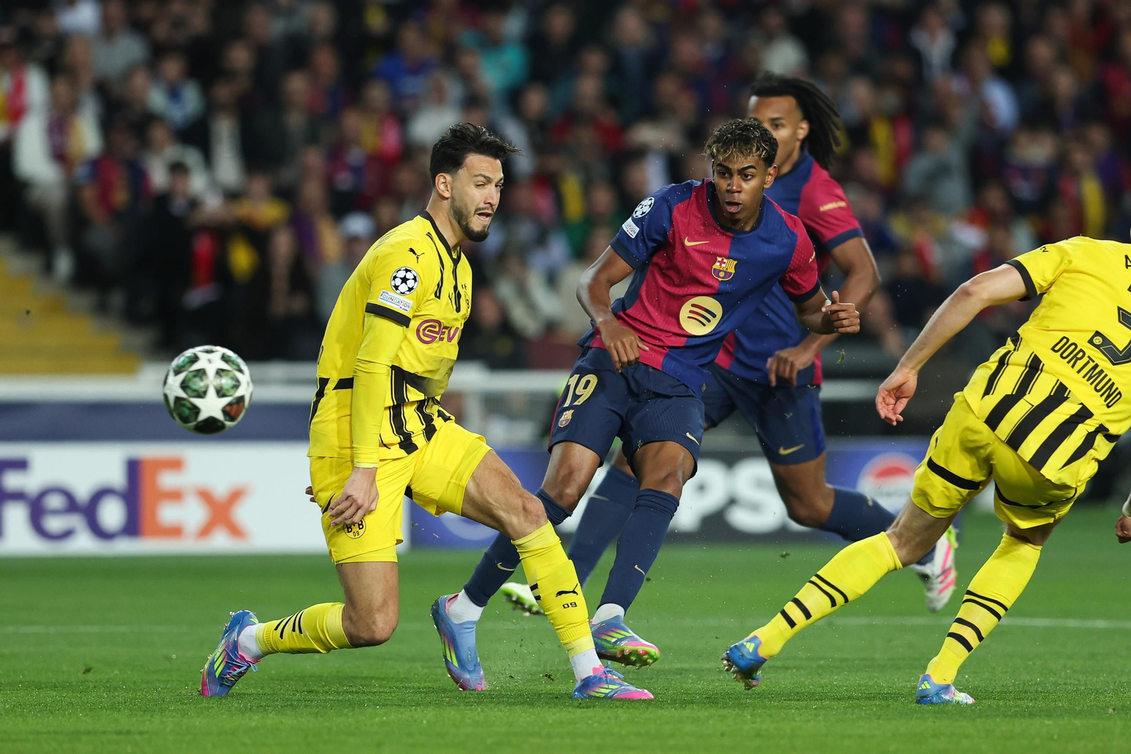 Las mejores fotos del Barcelona - Borussia Dortmund