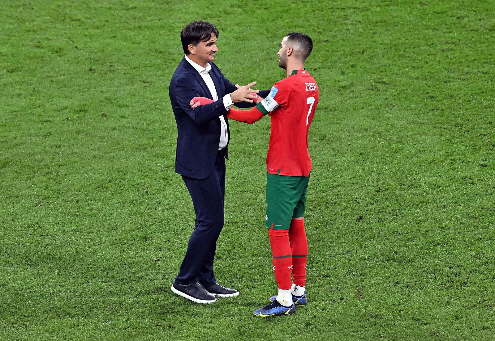 Las fotos del Croacia-Marruecos del Mundial de Qatar