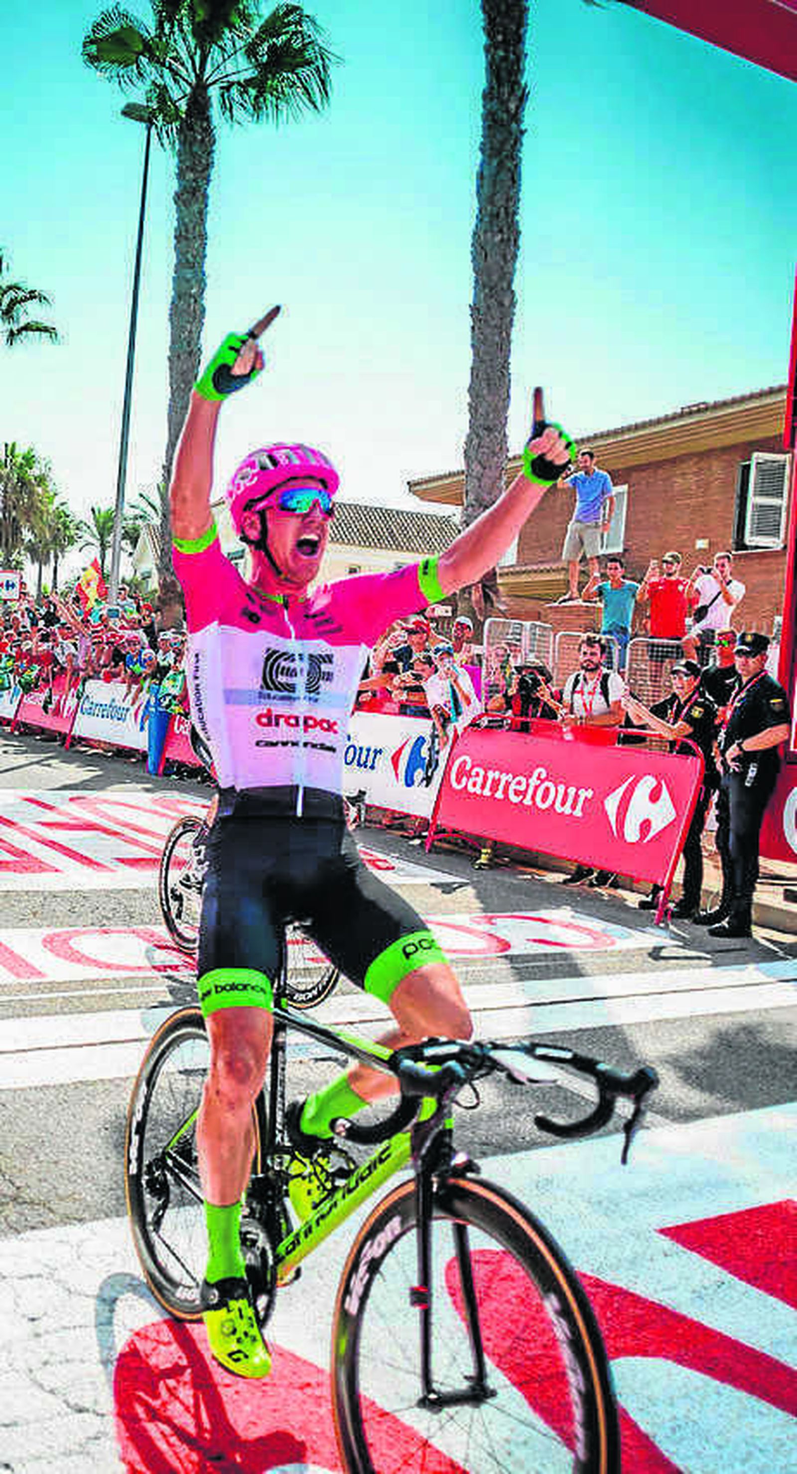 Ciclismo en Roquetas.