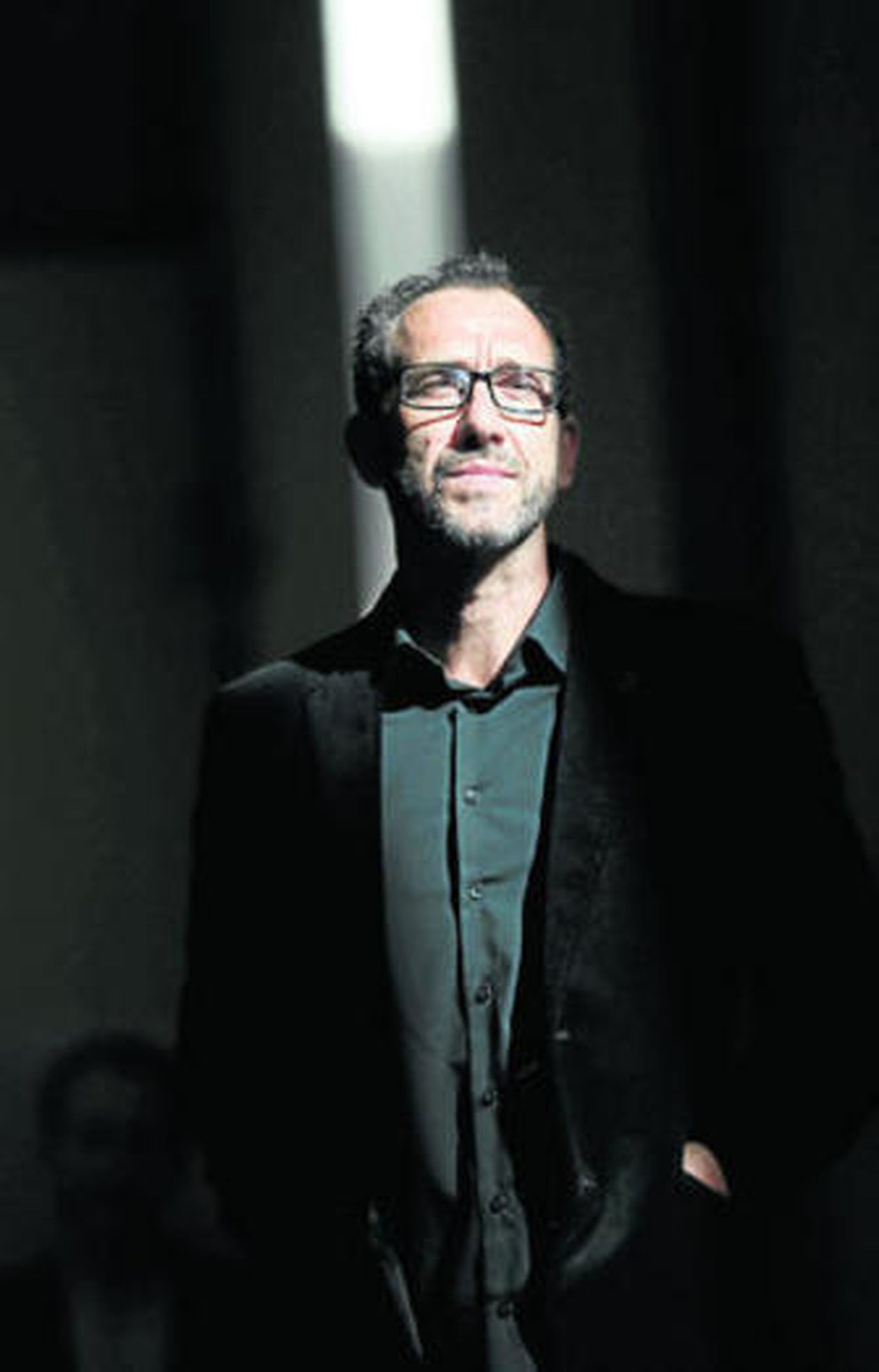 Ricardo Menéndez Salmón, ayer en el Museo Marítimo de Barcelona, donde se anunció el premio.