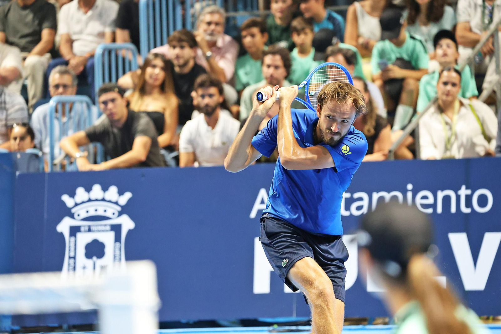 Imágenes de la final masculina de la Copa del Rey de tenis entre Daniil Medvedev y Alejandro Davidovich