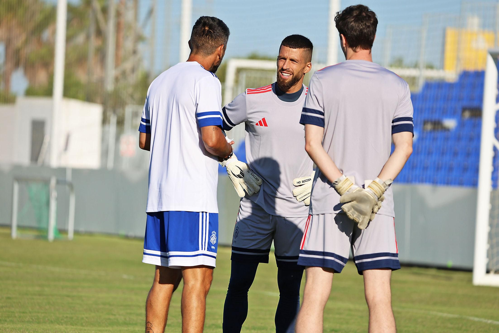Las imágenes del primer entrenamiento del del Recreativo de Huelva