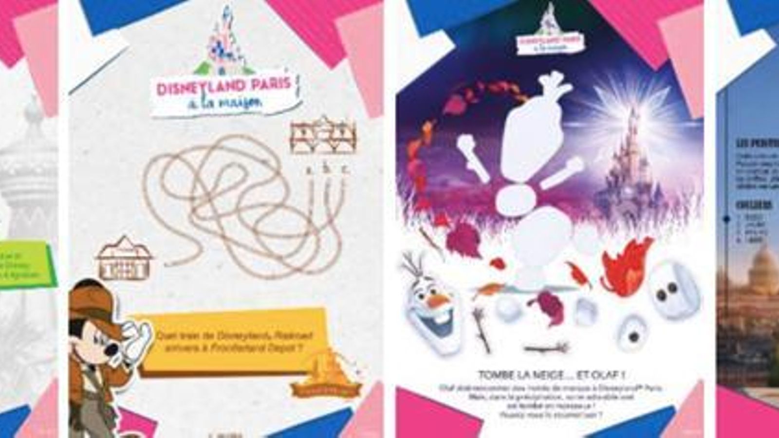 Algunos de los juegos que incluye la nueva web de Disney.