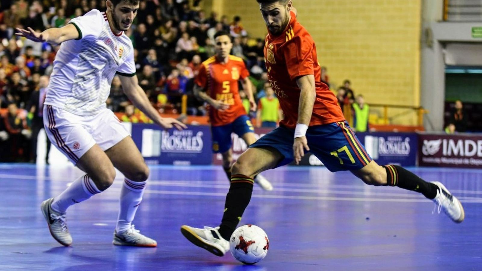 Un lance del encuentro disputado en Vista Alegre.