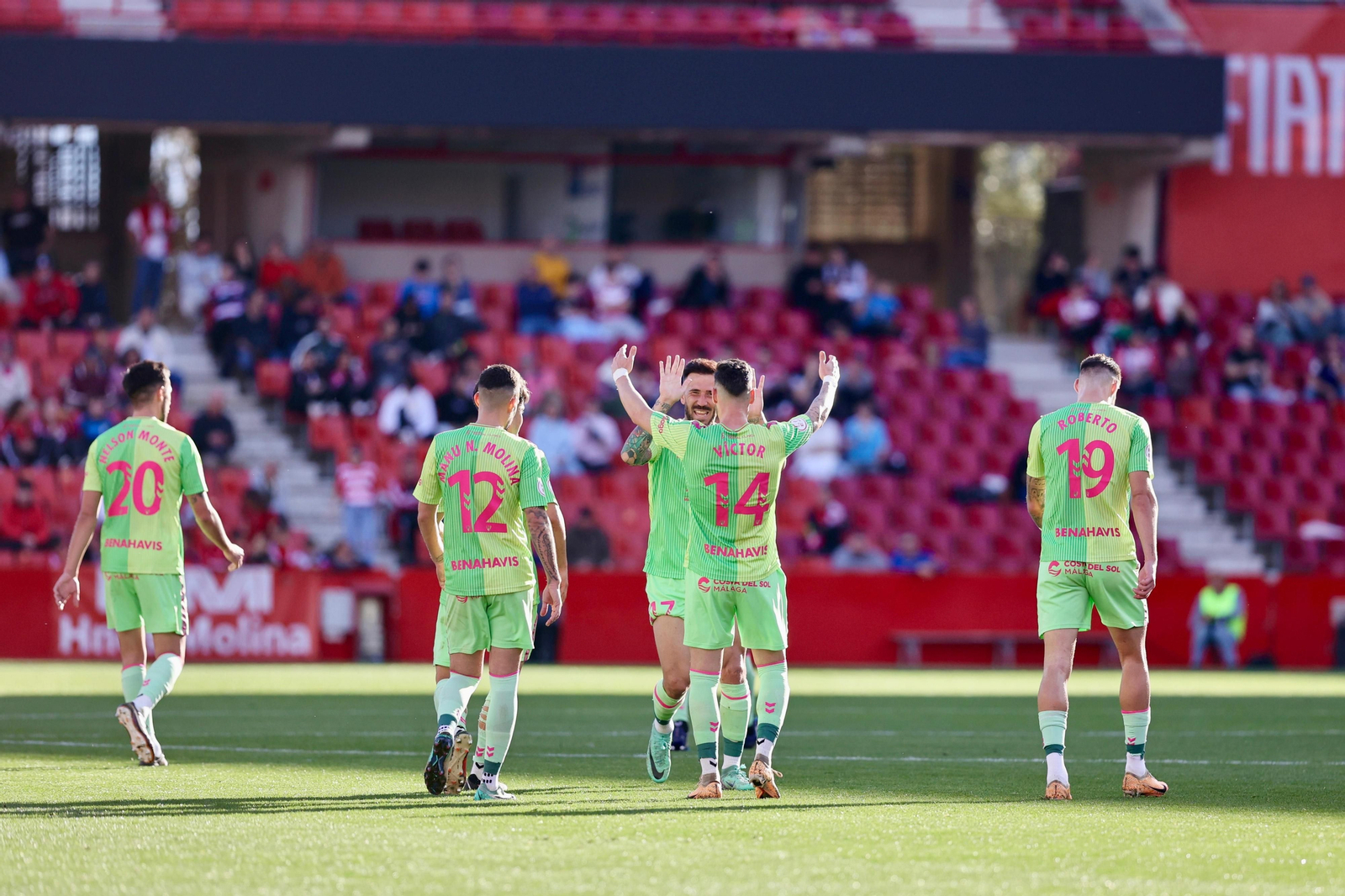 Las fotos del Recreativo Granada - Málaga CF